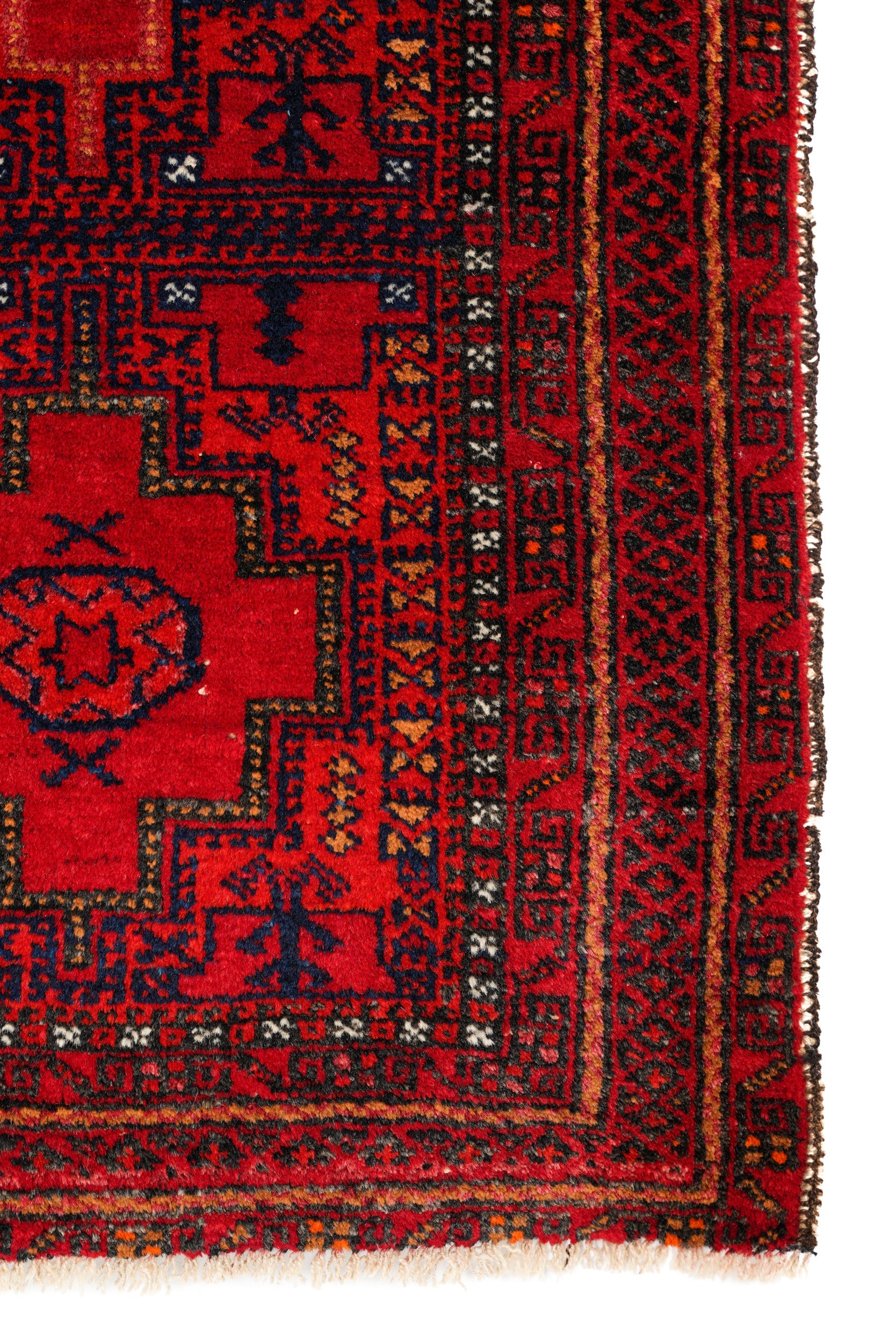 Vintage Ersari Prayer Rug 3'10" x 2'10"