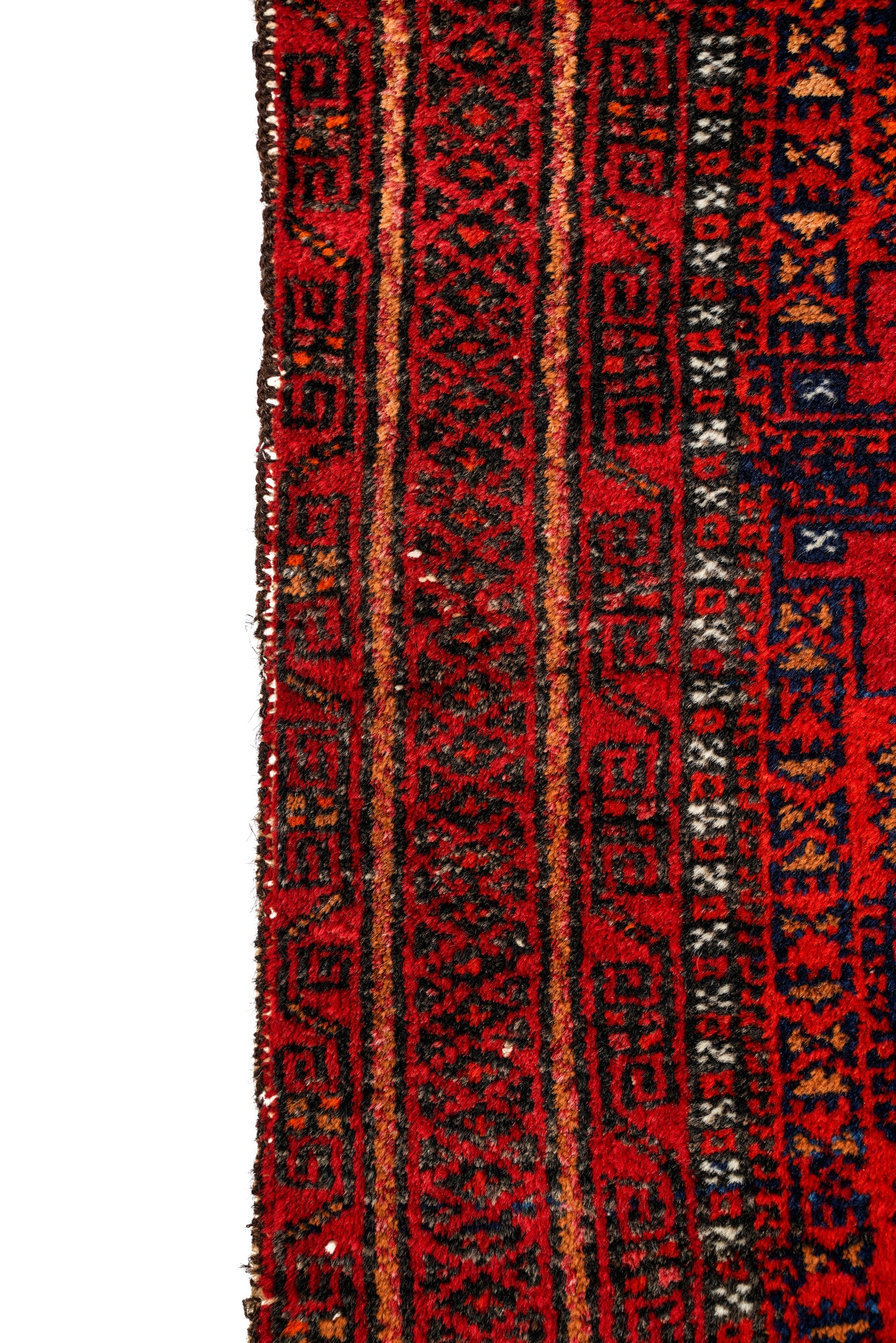 Vintage Ersari Prayer Rug 3'10" x 2'10"