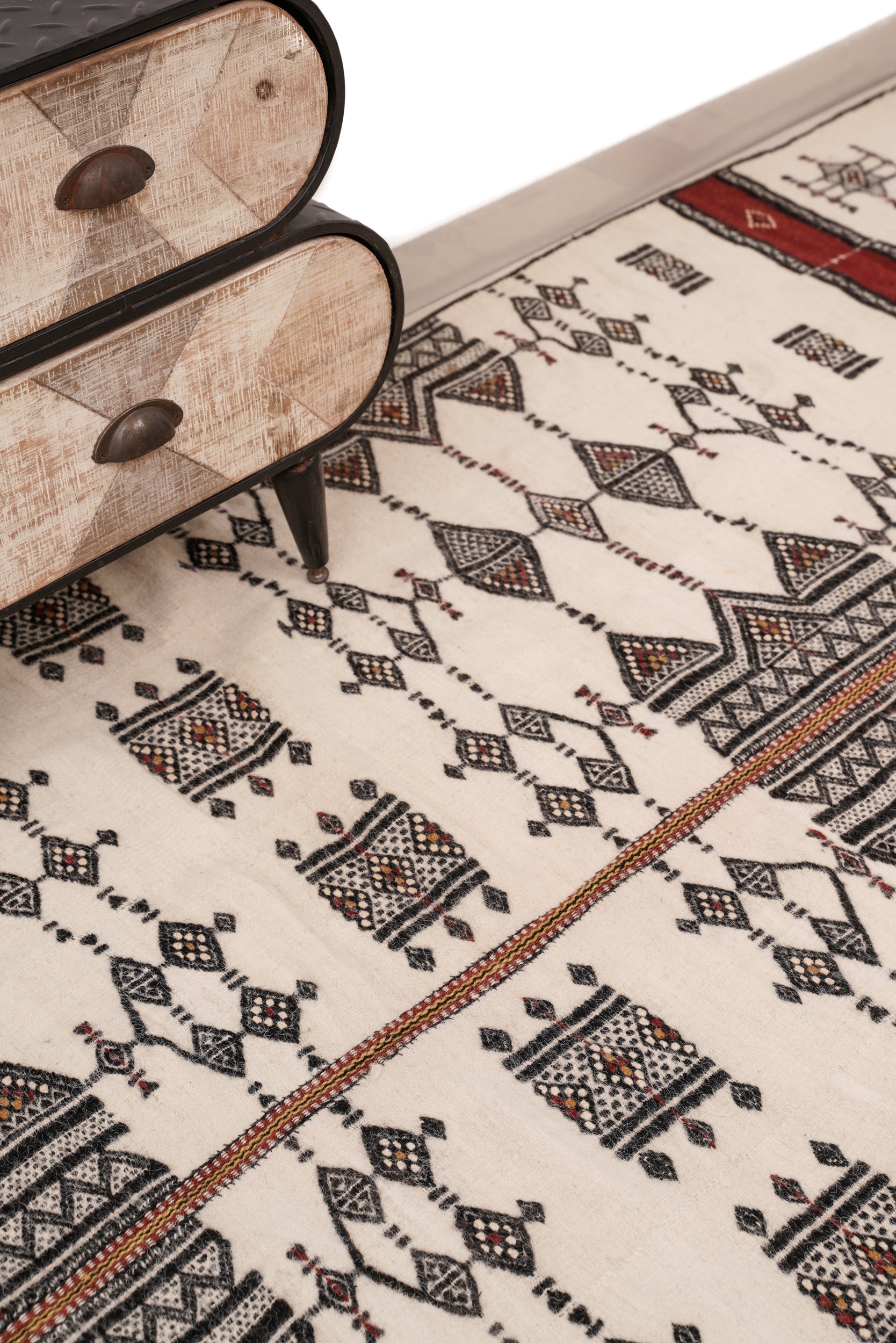 Vintage African Fulani Textile 8'4" x 4'2"