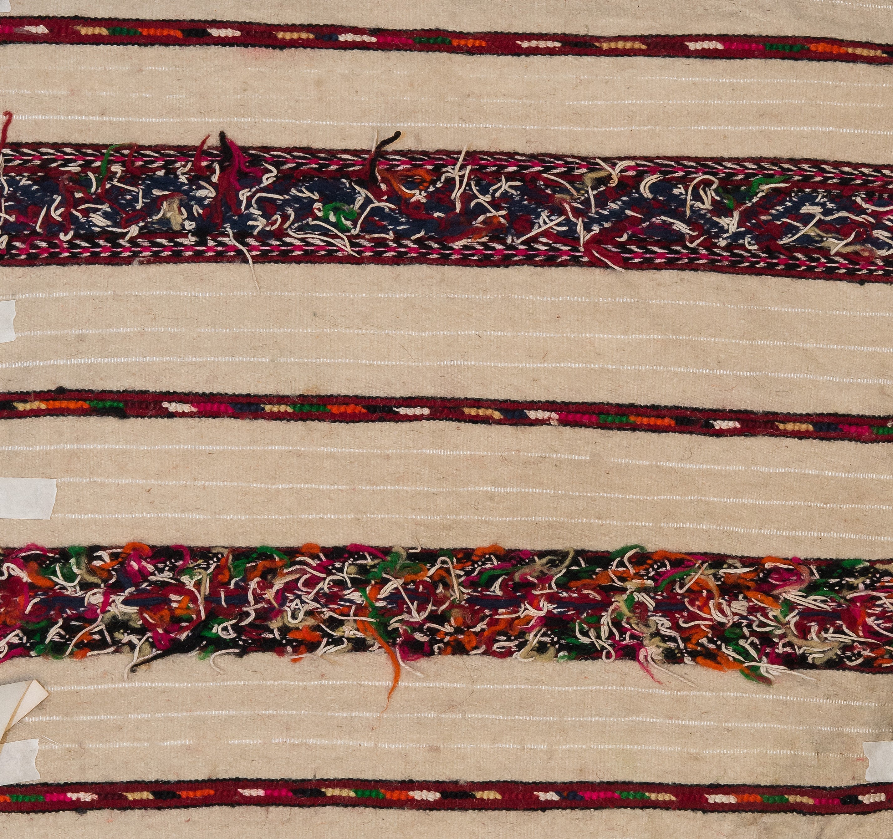 Vintage Moroccan Berber Textile 1'8" x 1'9"