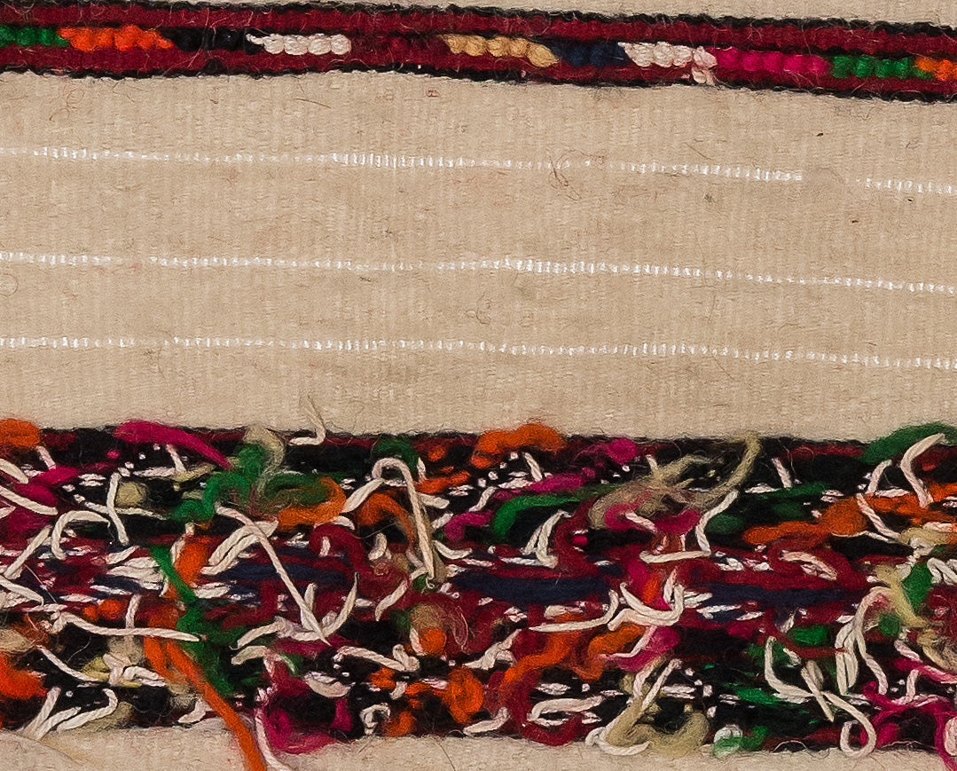 Vintage Moroccan Berber Textile 1'8" x 1'9"