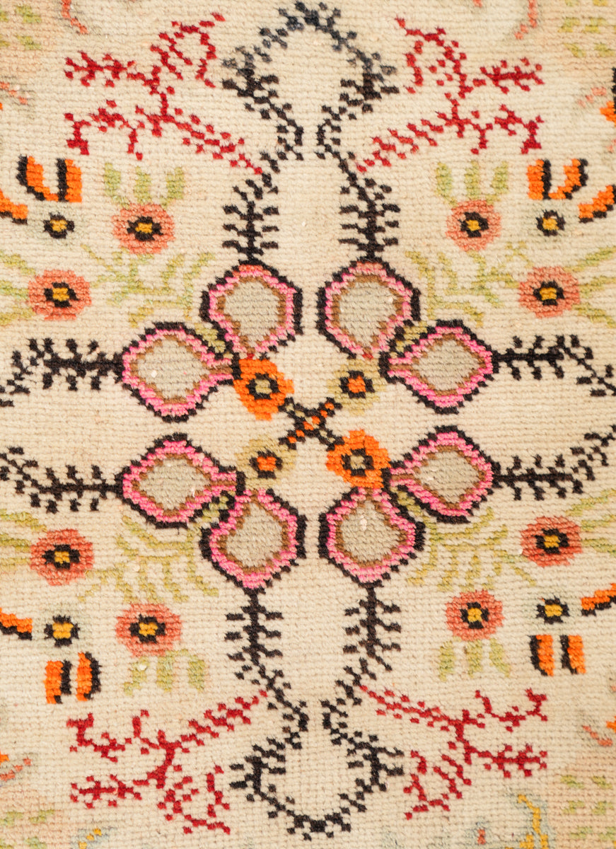 Vintage Turkish Rug 5'6" x 2'8"