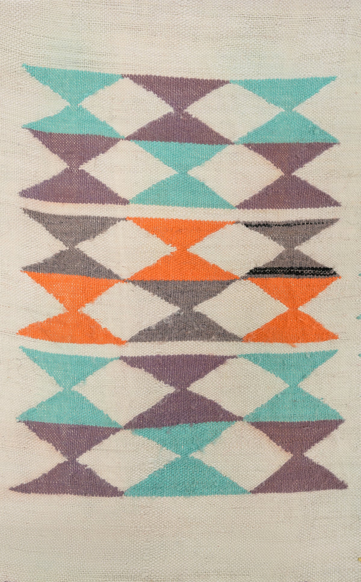 Vintage Moroccan Tribal Textile 7.9 x 3