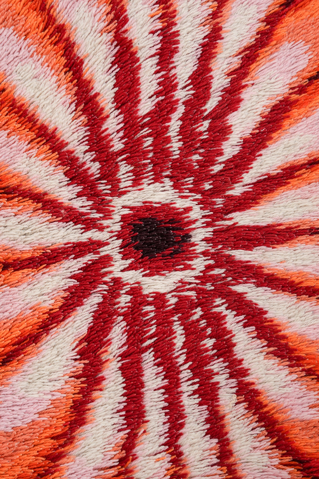 Vintage Scandinavian Rya Rug 3'10" x 2'