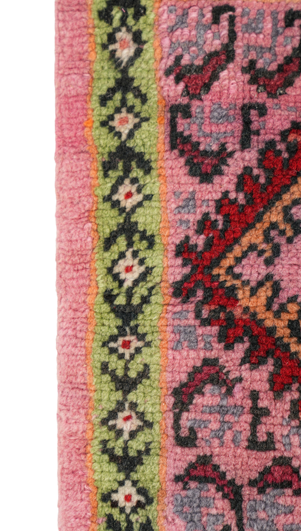 Vintage Moroccan Table Rug 1'9" x 1'7"