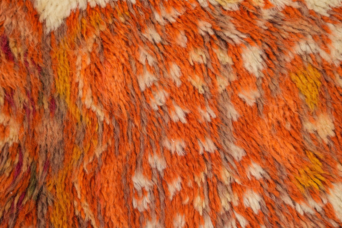 Vintage Scandinavian Rug 3' x 1'
