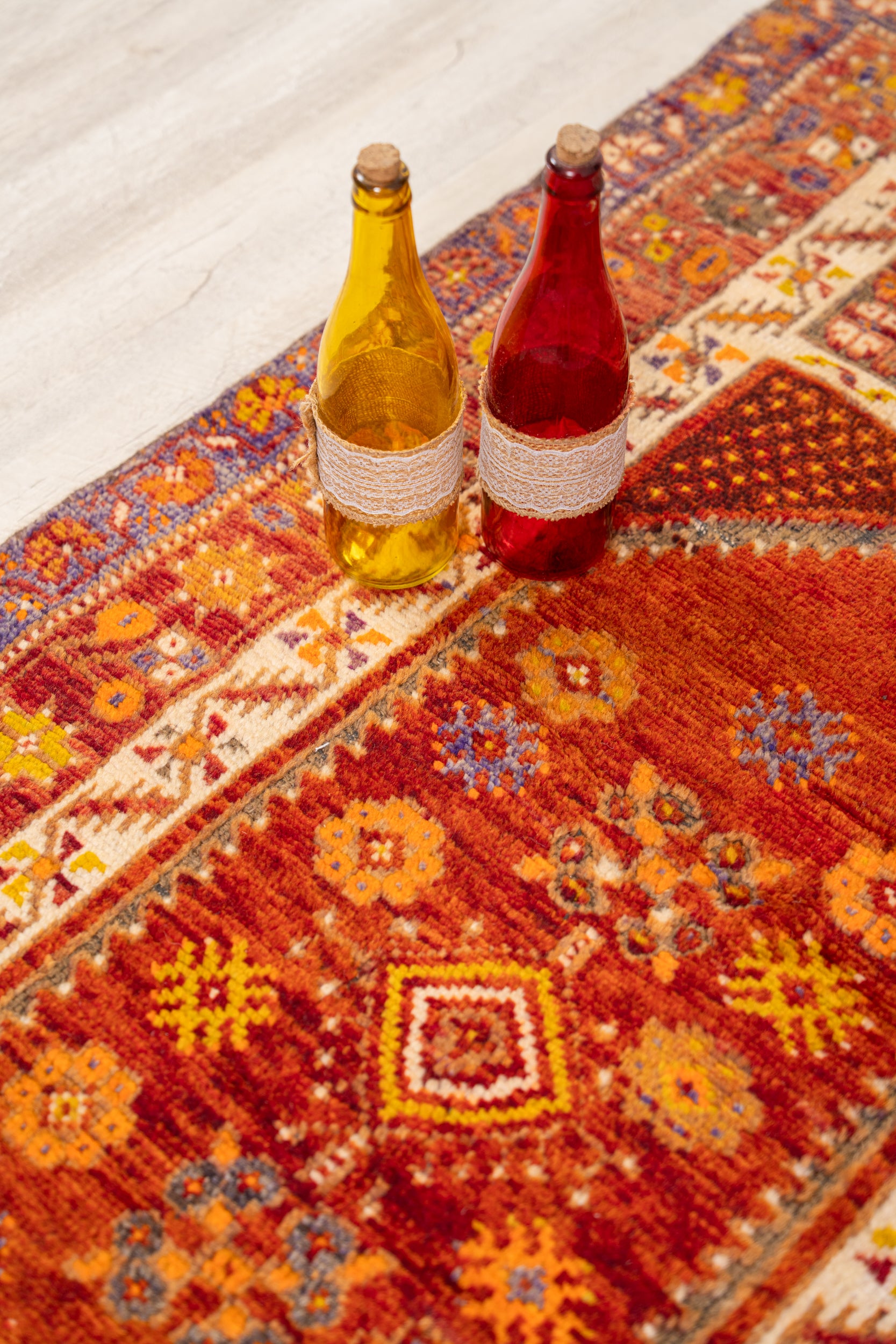 Antique Turkish Rug 4'4" x 2'7"