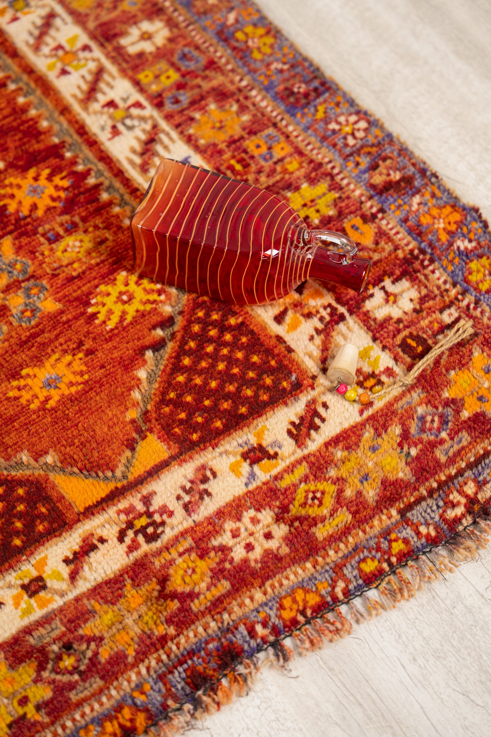 Antique Turkish Rug 4'4" x 2'7"