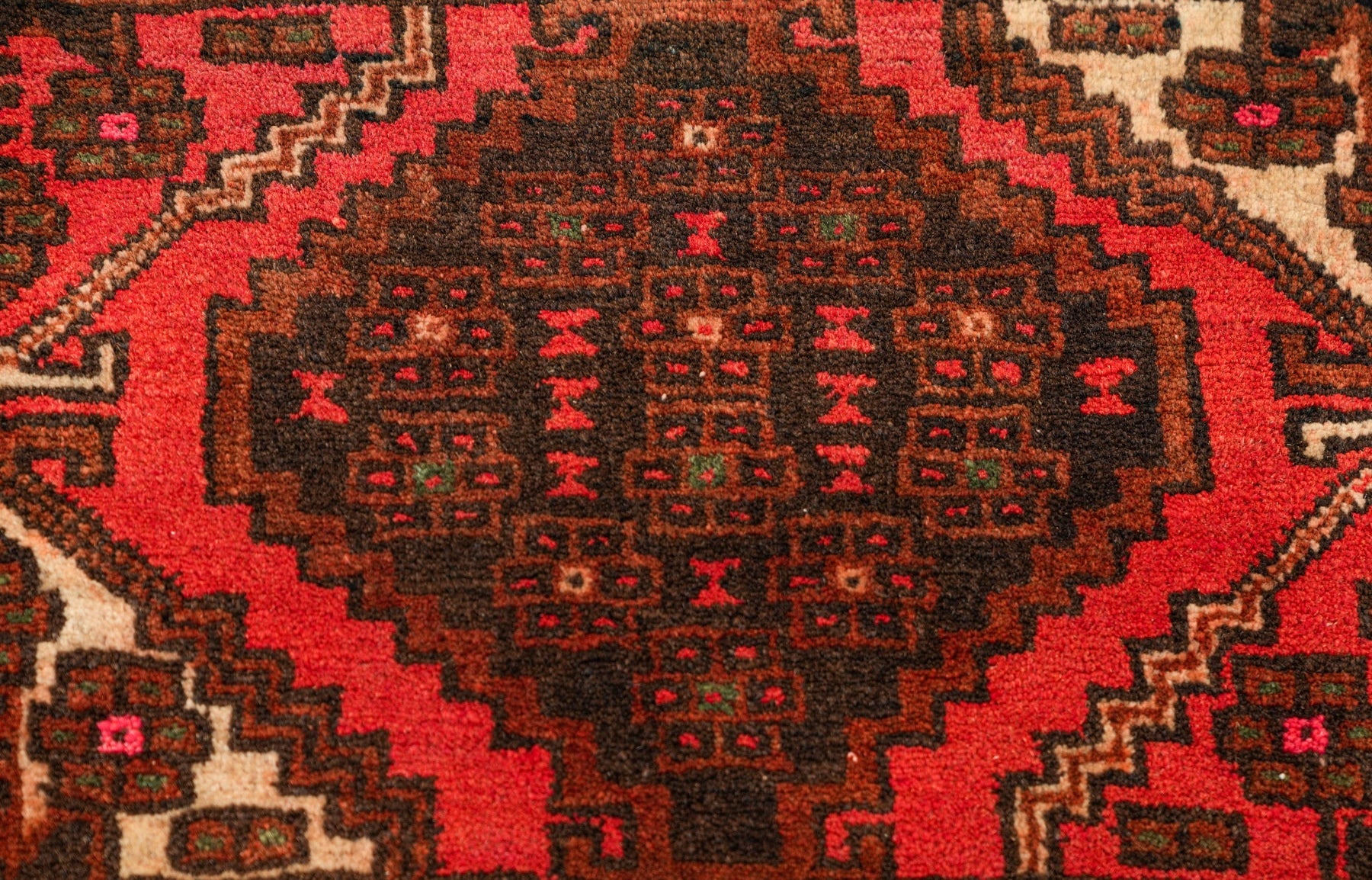 Vintage Turkmen Torba Rug 5' x 1'3"