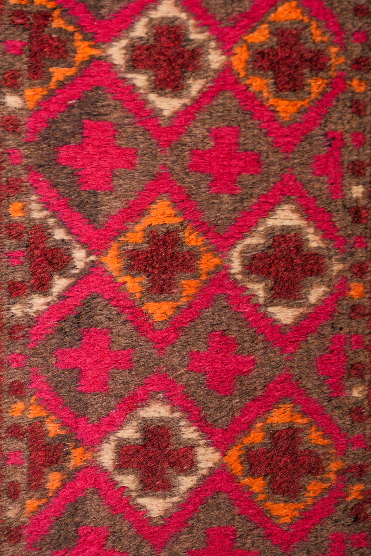 Vintage Baloch Torba Rug 3'9" x 1'7"