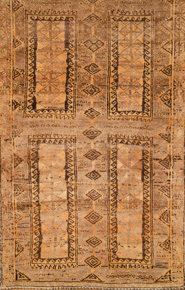 Vintage Baloch Rug 6'8" x 4'2"