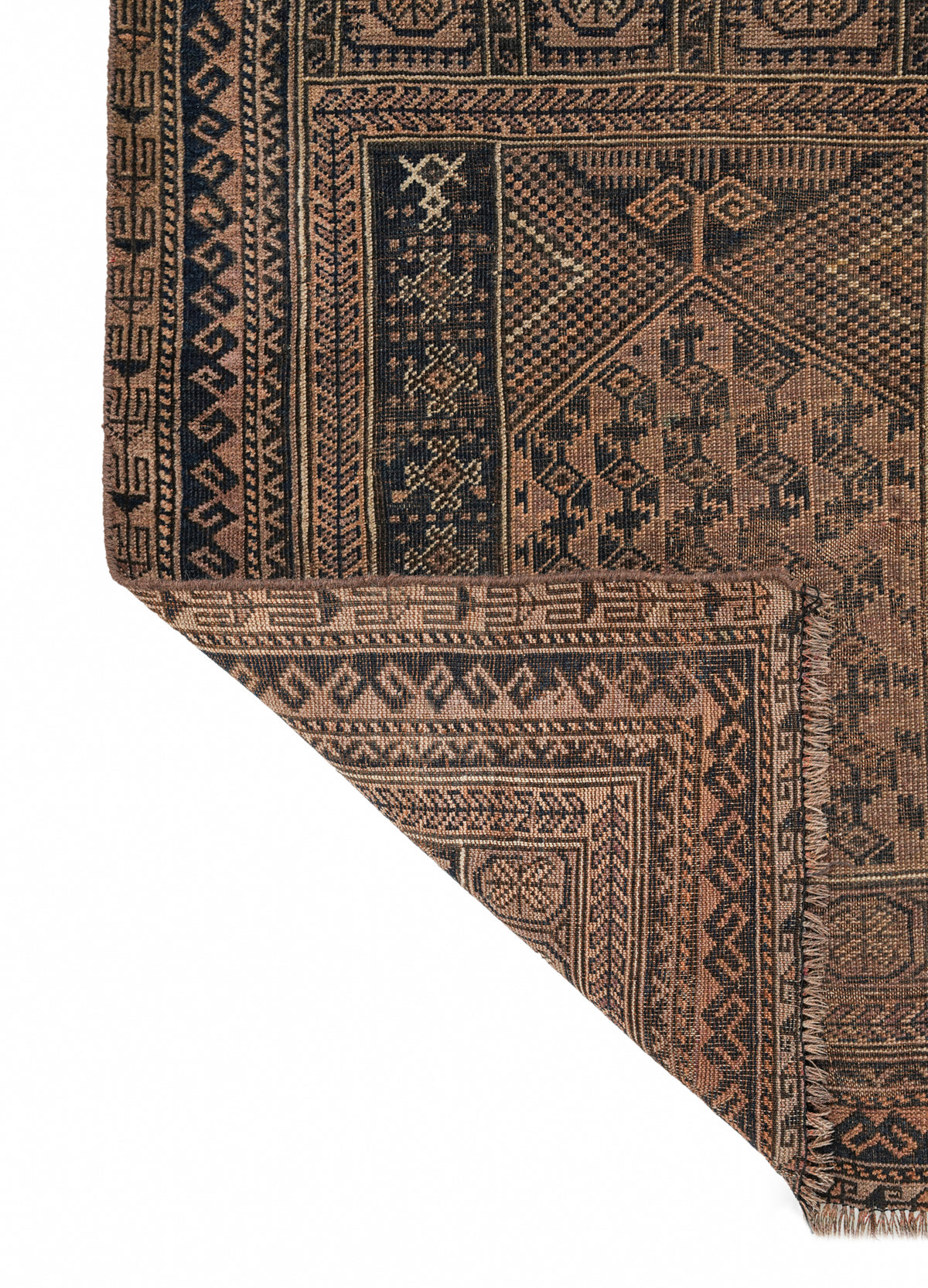 Vintage Baloch Rug 4'2" X 3'2"