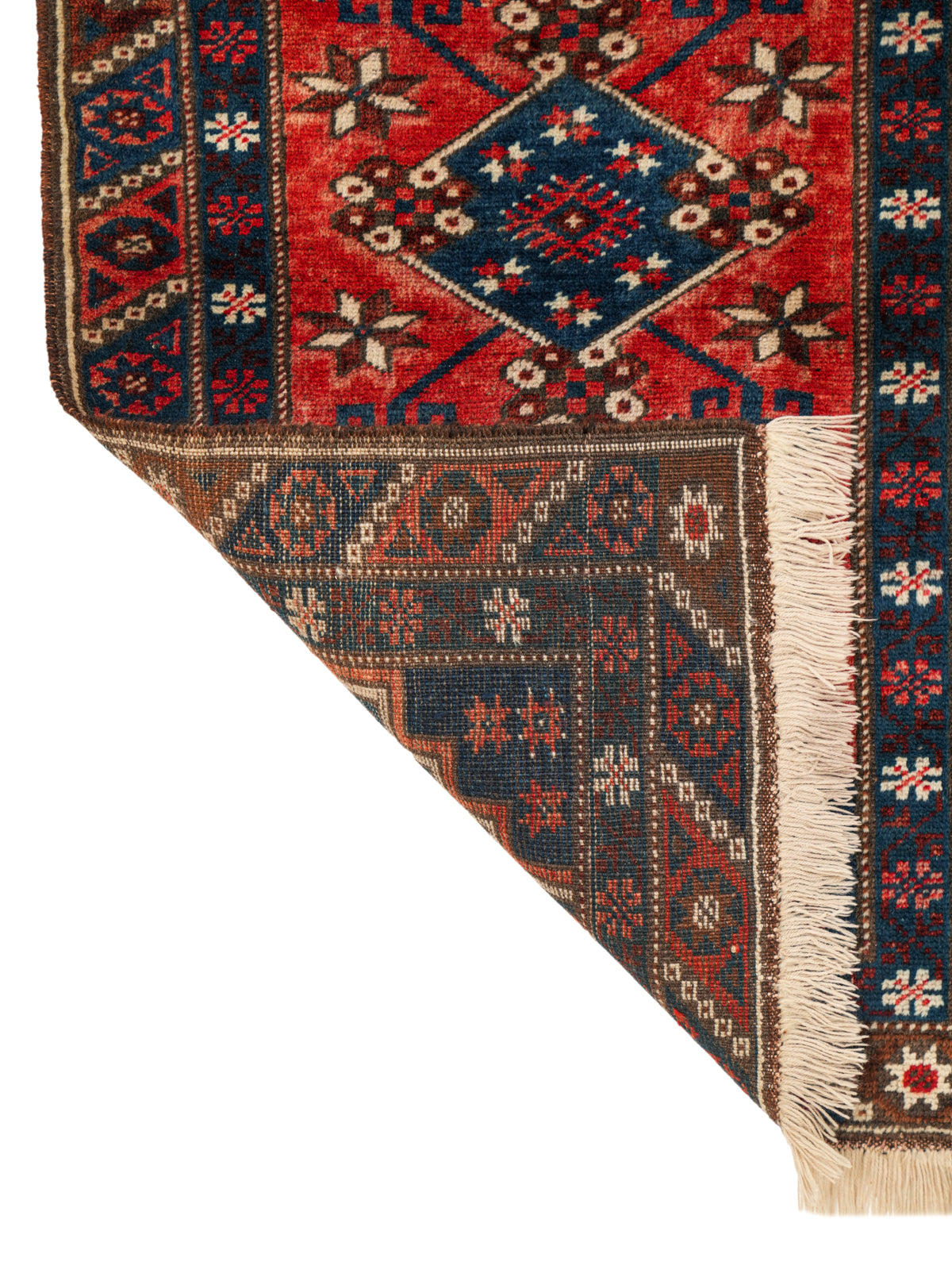 Vintage Anatolian Rug 4' x 2'5"