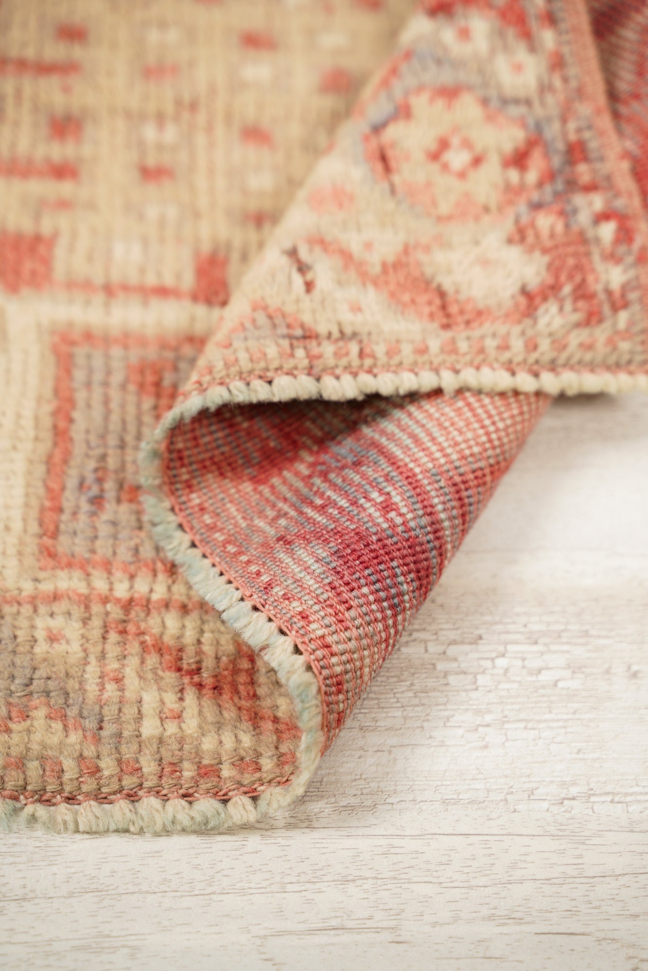 Vintage Turkish Milas Rug 3'10" x 2'6"