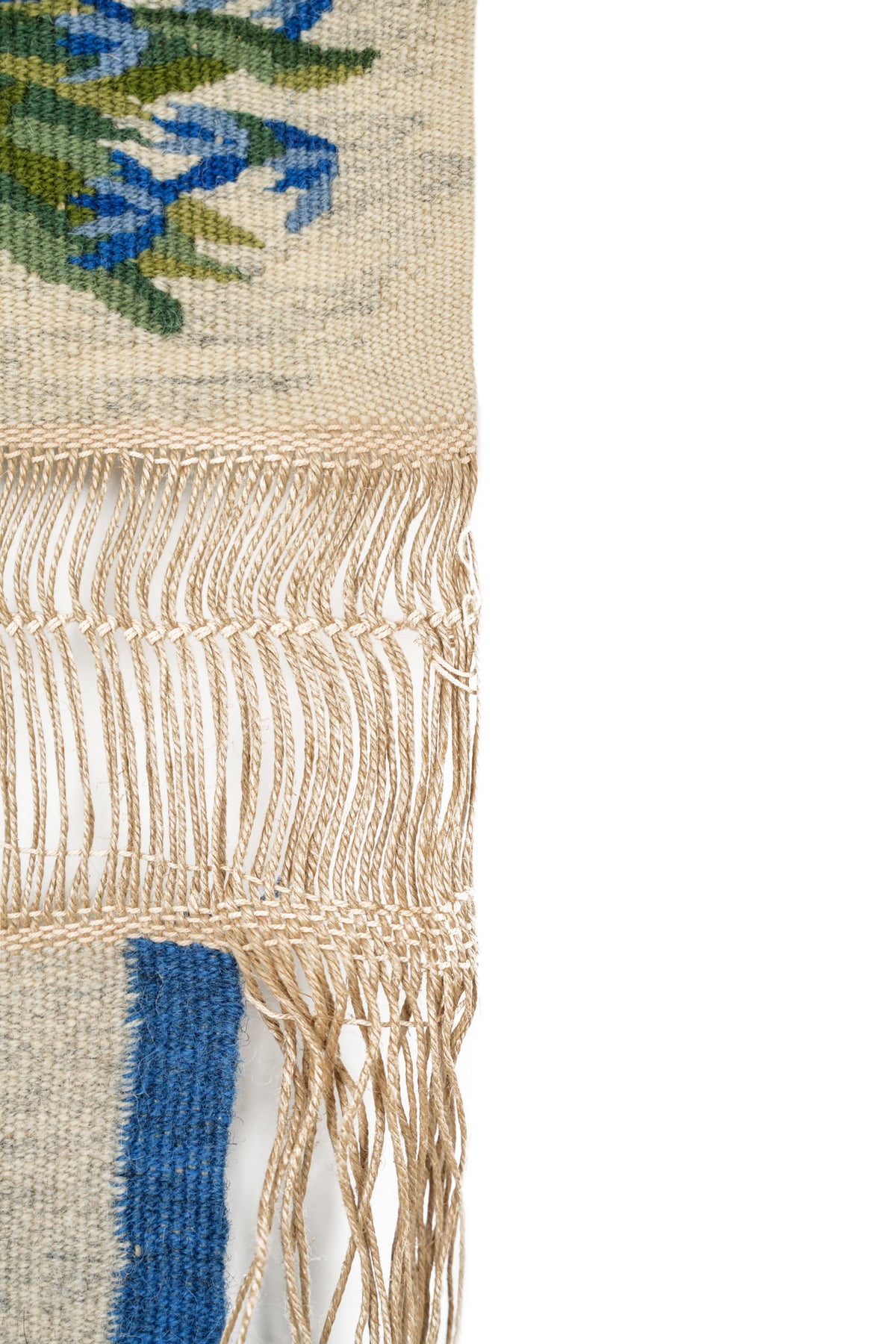Vintage Swedish Flemish Tapestry 1'9" x 1'3"