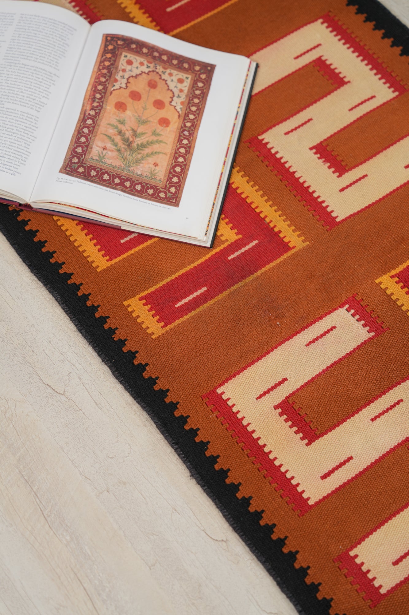 Vintage Scandanvian Kilim 4' x 2'1"