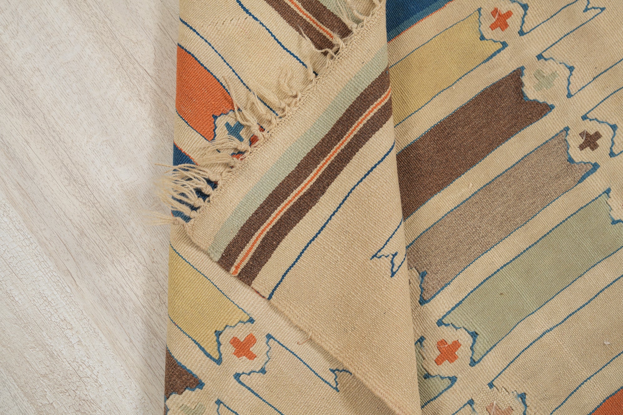 Vintage Turkish decorative Kilim 5'7" x 3'5"