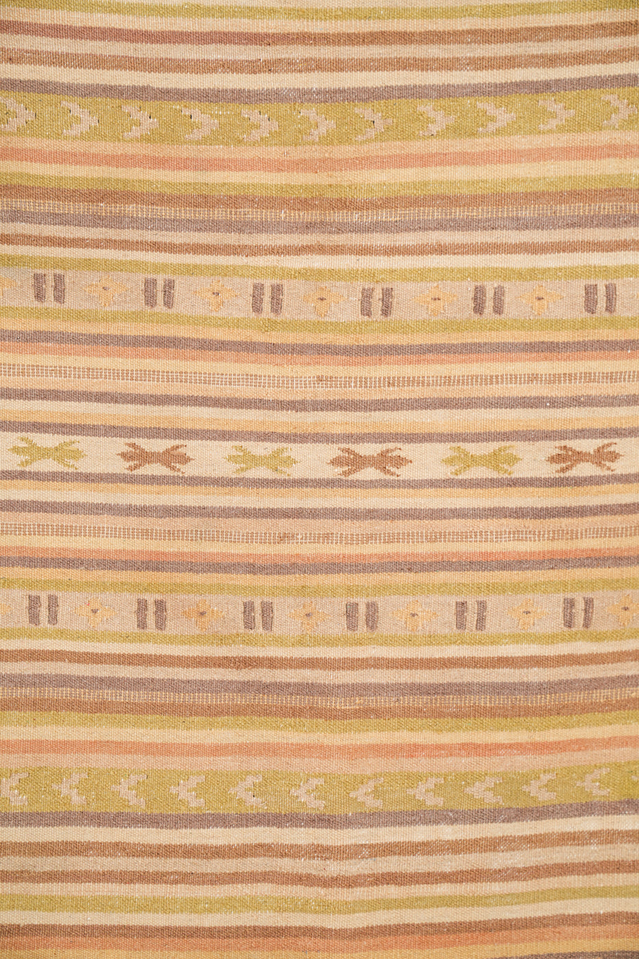 Vintage Indian Kilim 6'6" x 4'6"