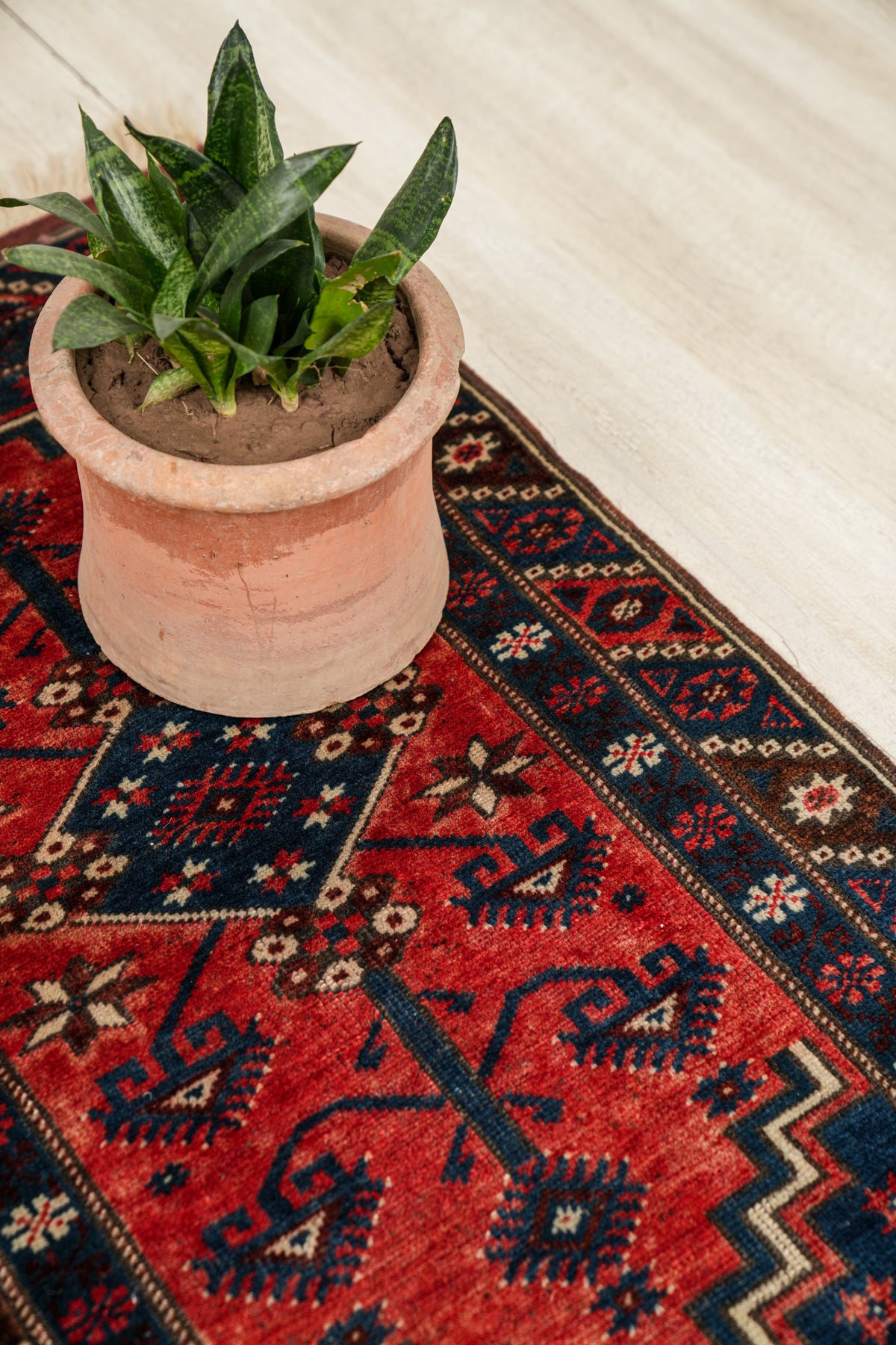 Vintage Anatolian Rug 4' x 2'5"