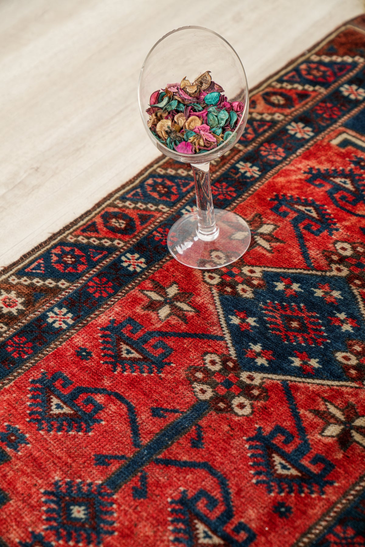 Vintage Anatolian Rug 4' x 2'5"