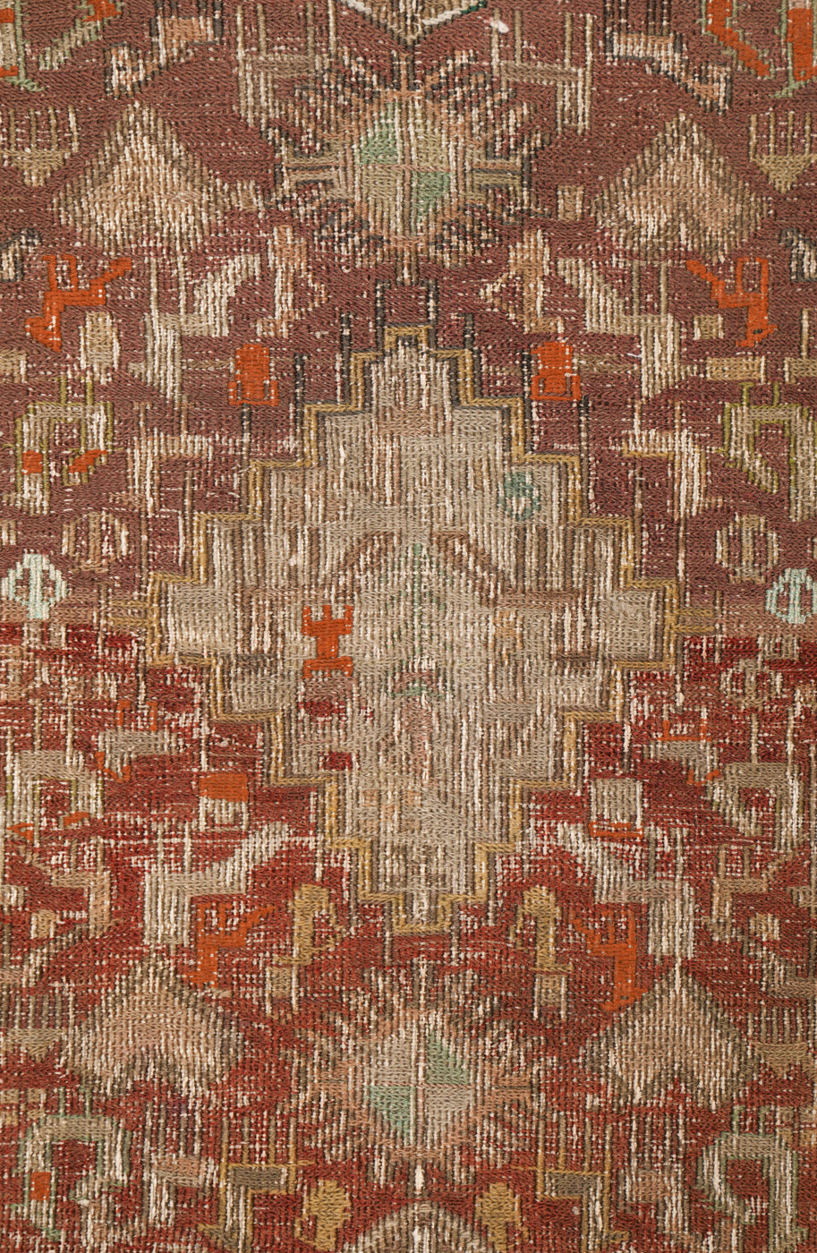 Vintage Turkmen Soumak 5' x 2'6"