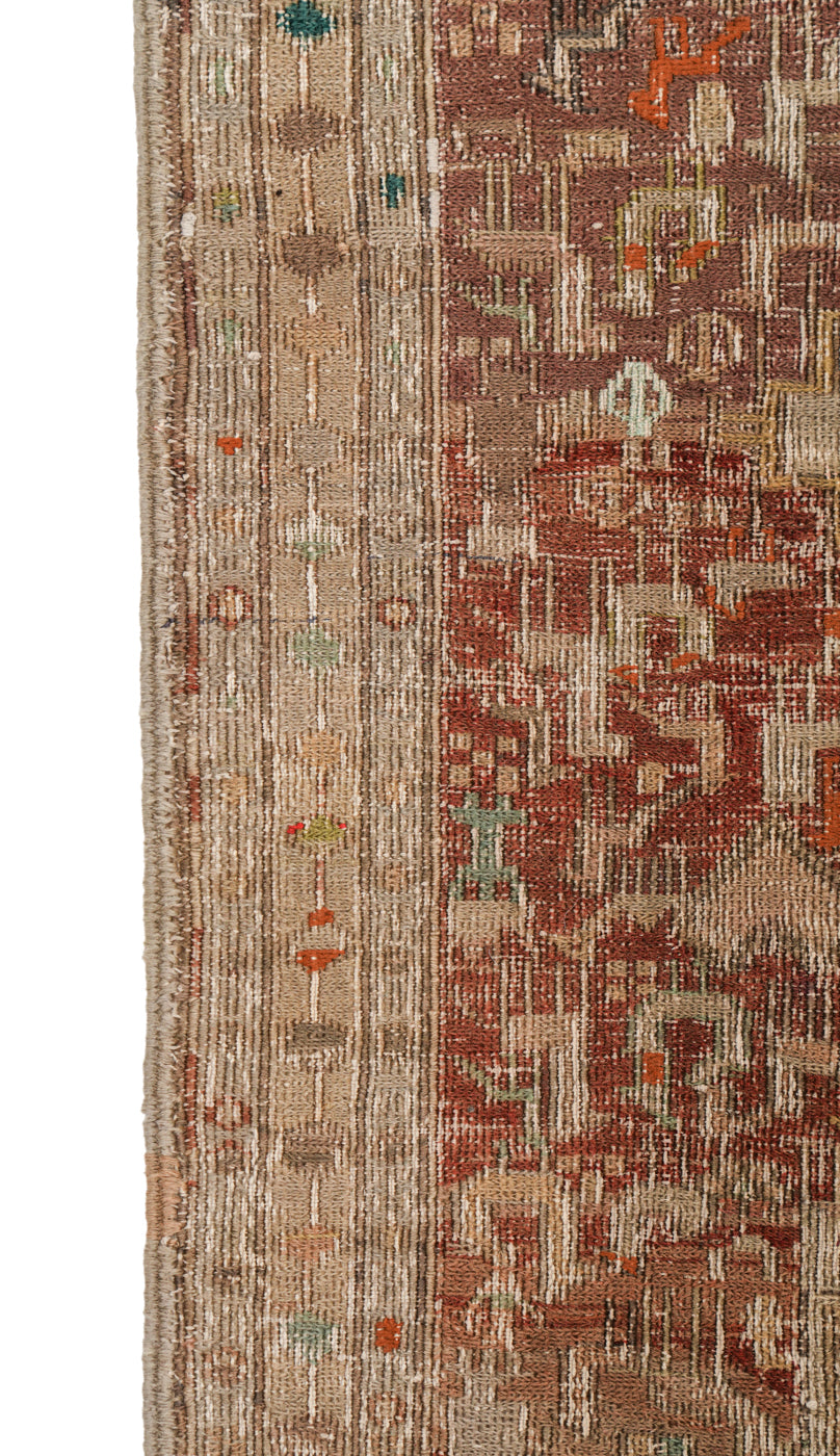 Vintage Turkmen Soumak 5' x 2'6"