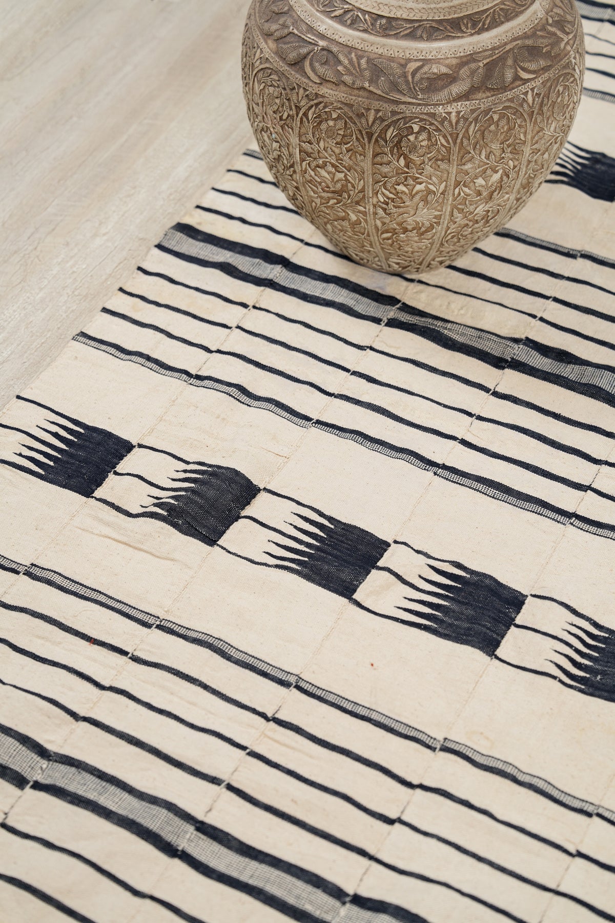 Vintage African Fulani Textile 7' X 4'1"