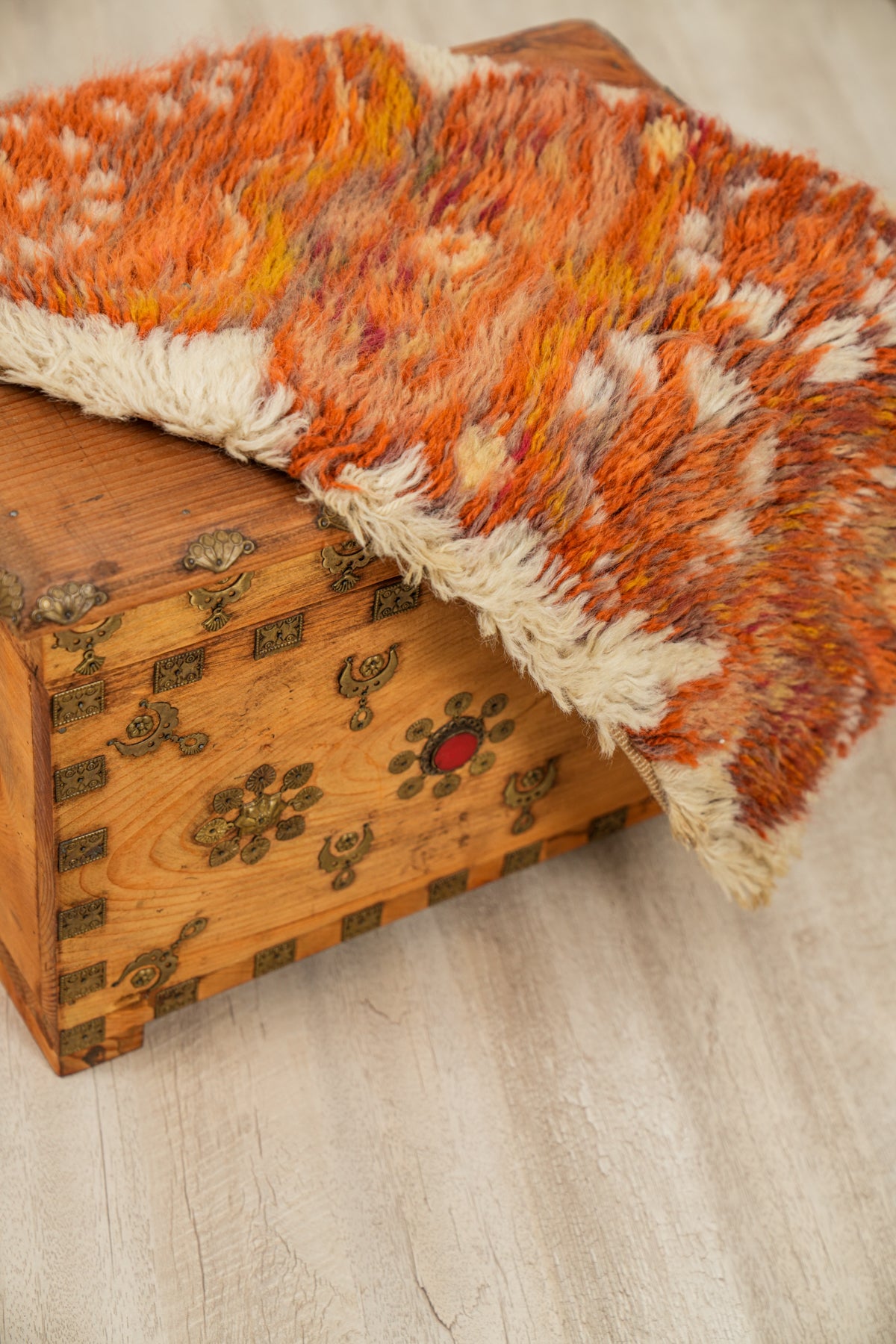 Vintage Scandinavian Rug 3' x 1'