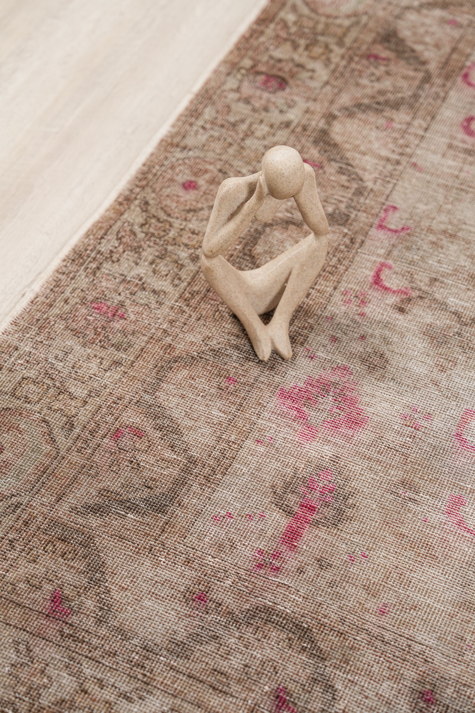 Vintage Turkish Sparta Rug 6' x 4'