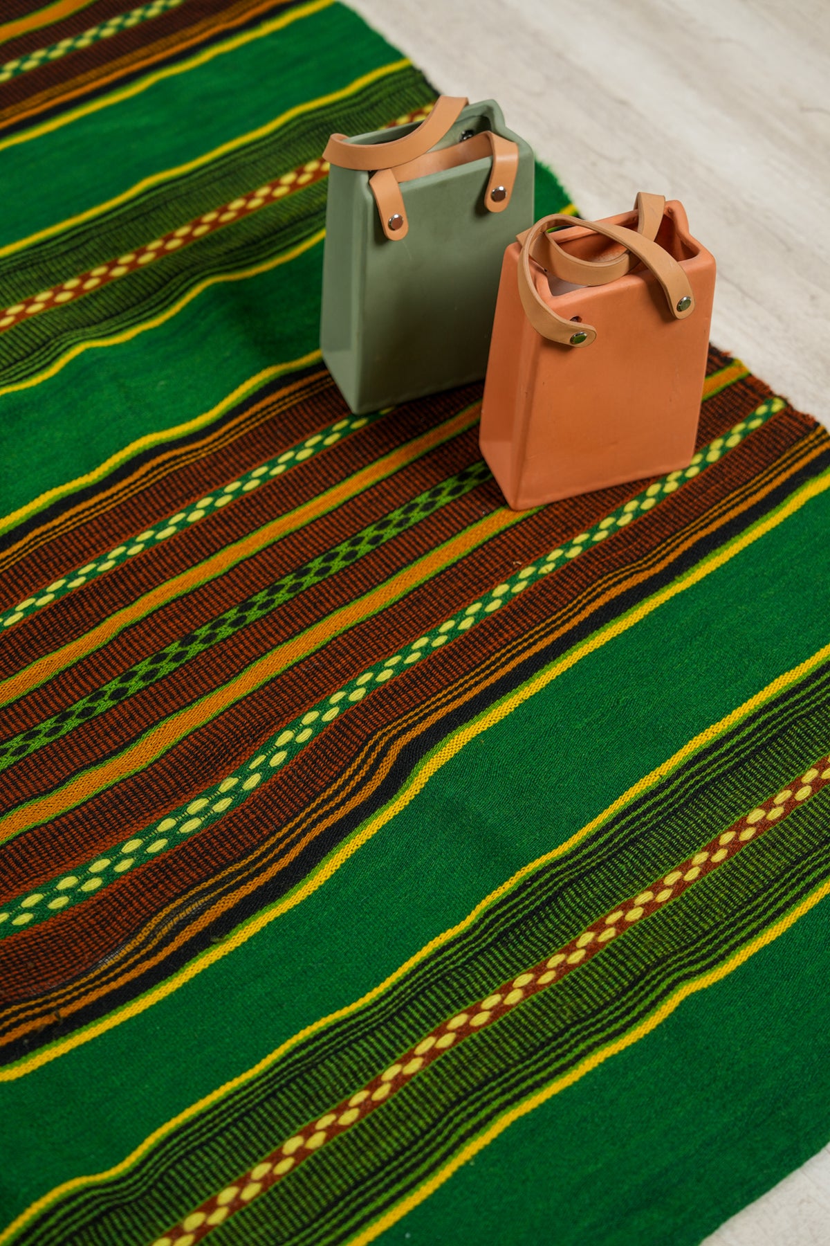 Vintage Moroccan Blanket 6'4" x 4'4"