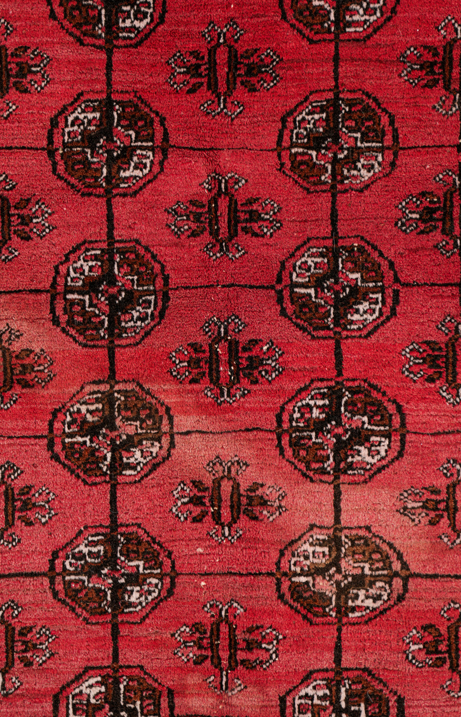 Vintage Turkmen Tekke Rug 6'2" x 3'5"