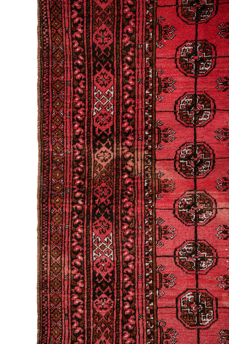 Vintage Turkmen Tekke Rug 6'2" x 3'5"
