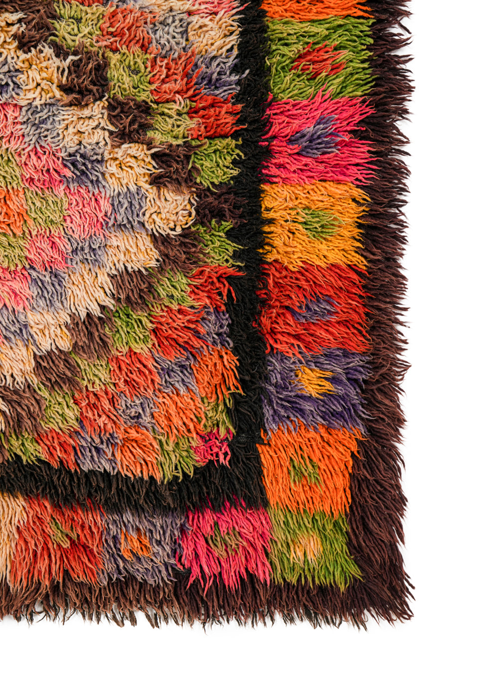 Vintage Turkish Tulu Rug 6'4" x 4'5"