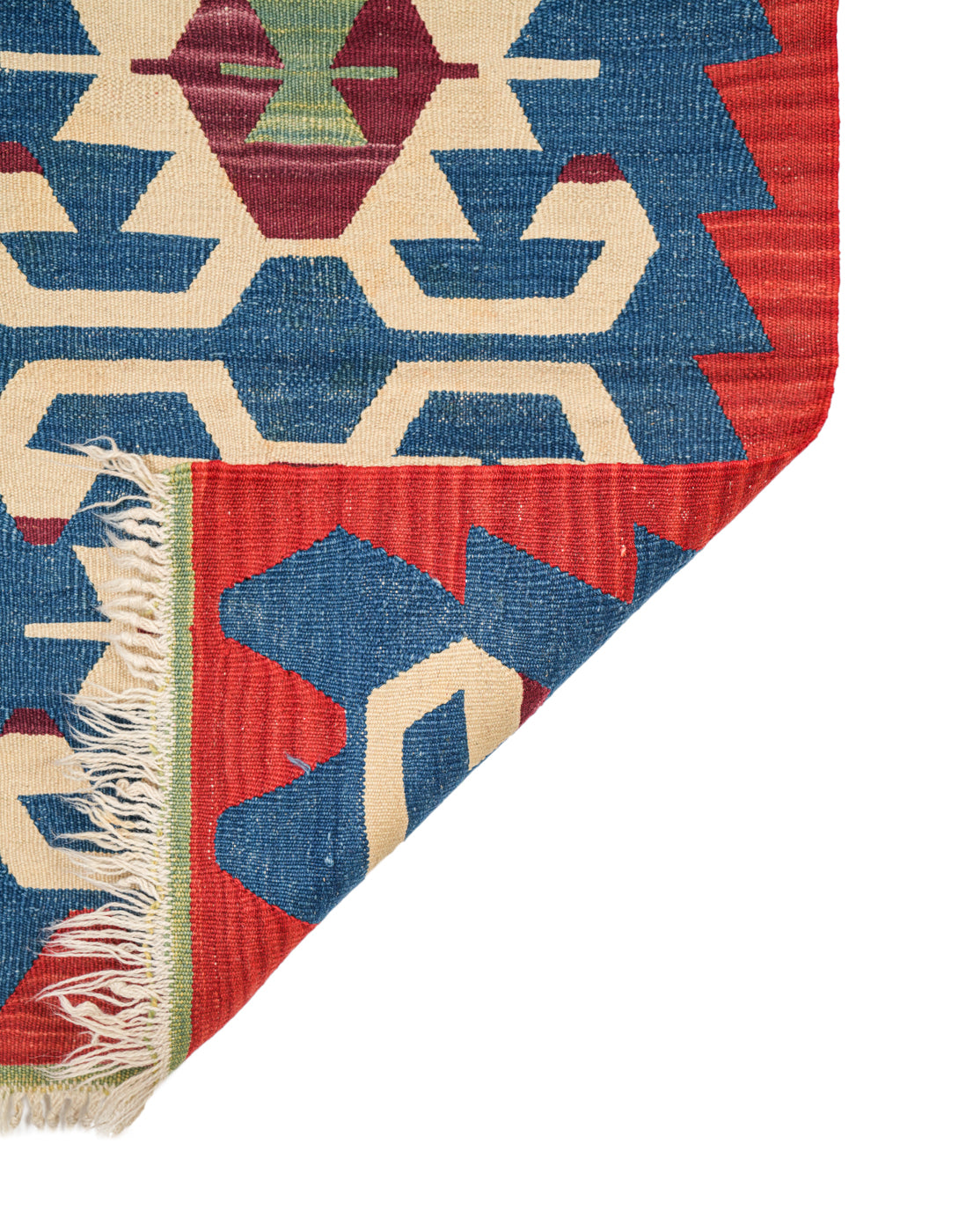 Vintage Turkish Tribal Kilim 3' x 2'