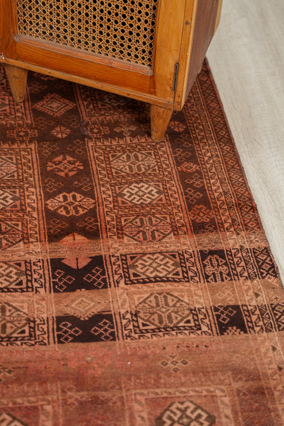 Vintage Turkmen Runner Rug 6'1" X 2'8"