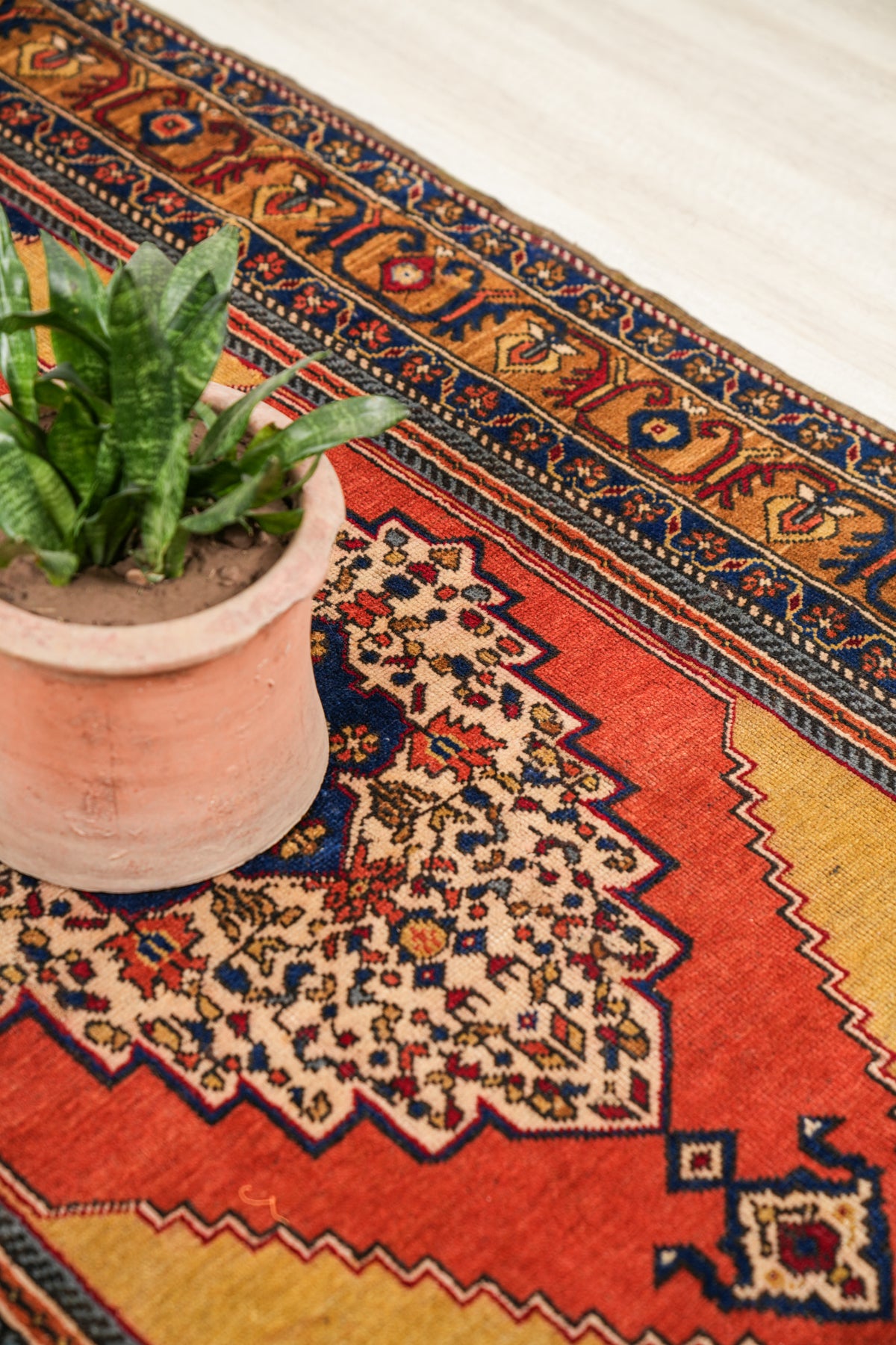 Vintage Anatolian Rug 7'3" x 4'