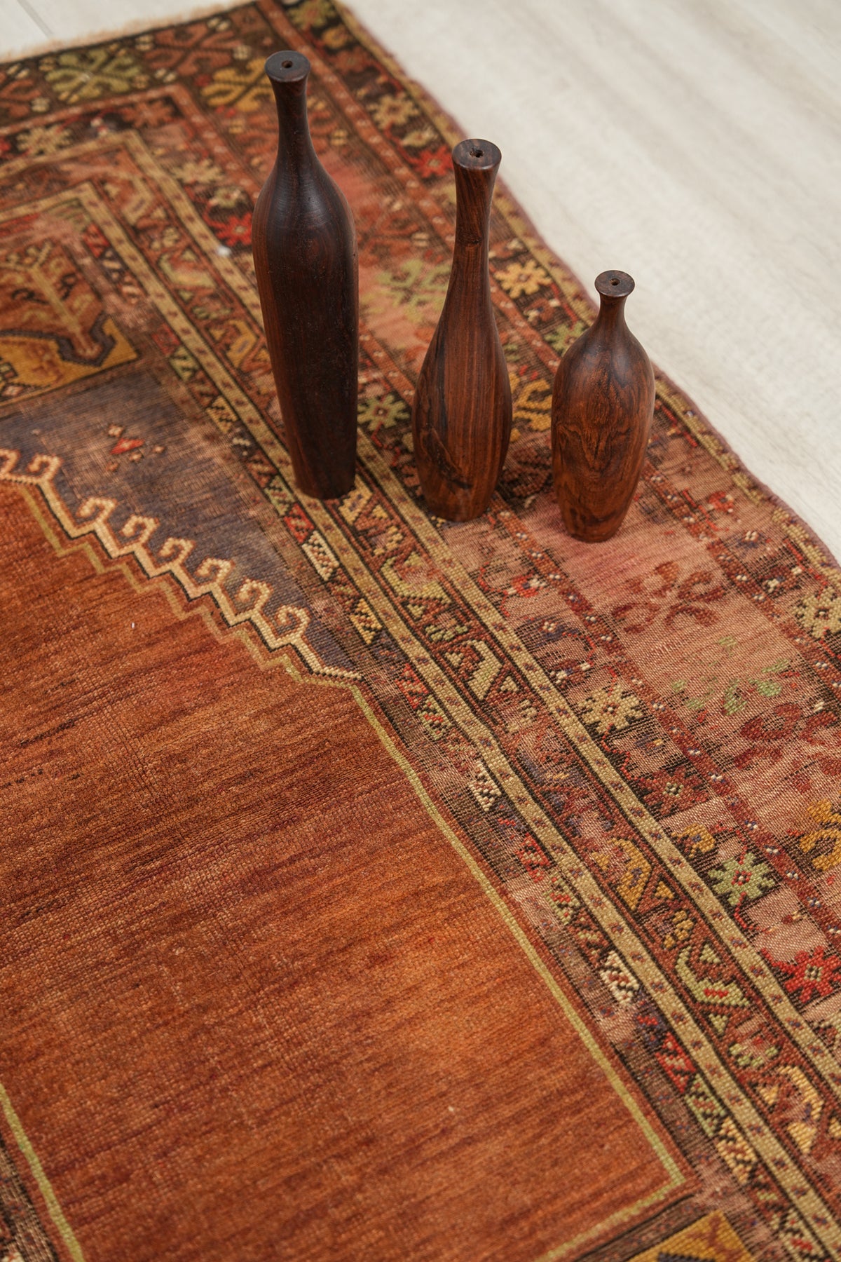 ANTIQUE Anatolian Rug 5'4" X 3'4"