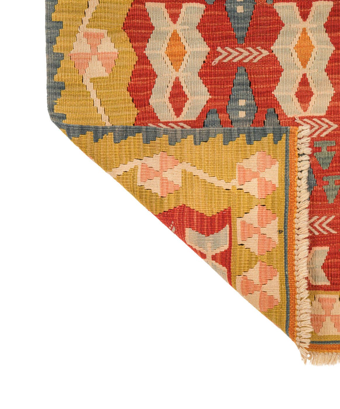 Vintage Turkish Tribal Kilim 4'3" x 2'7"