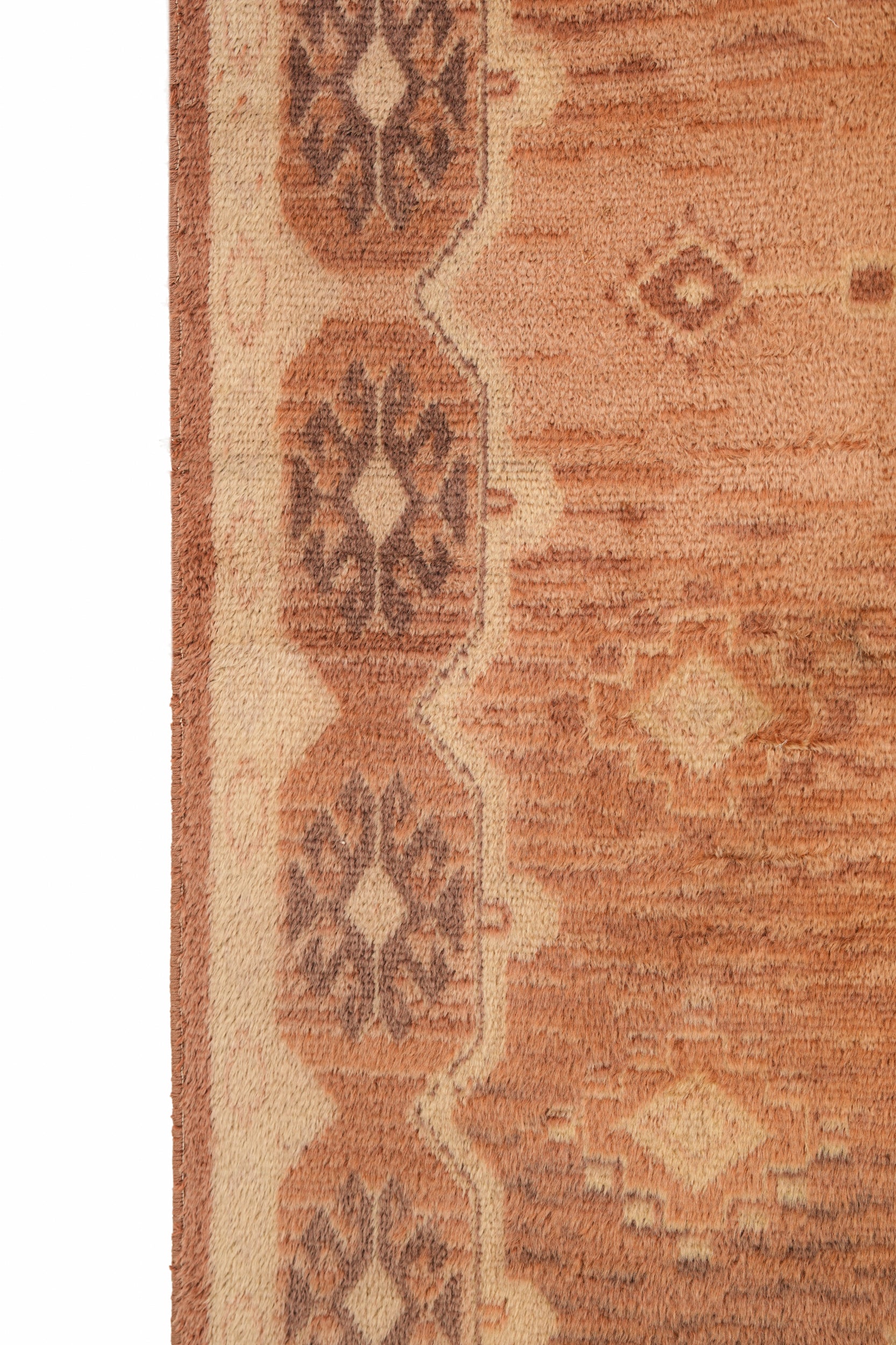 Vintage Danish Rya Rug 7'2" x 5'1"