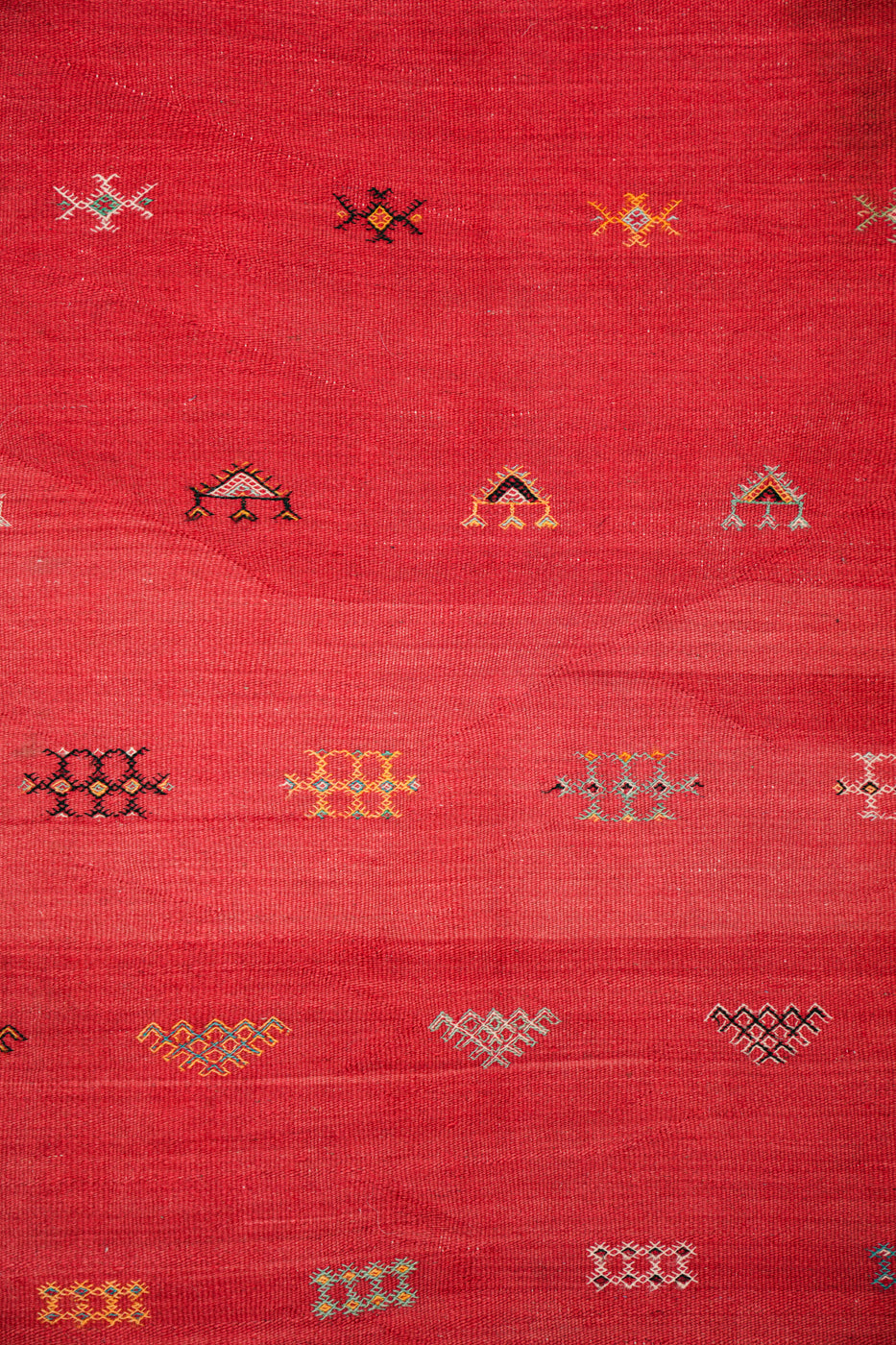 Vintage Moroccan Taznakht Kilim 5'2" X 3'8"
