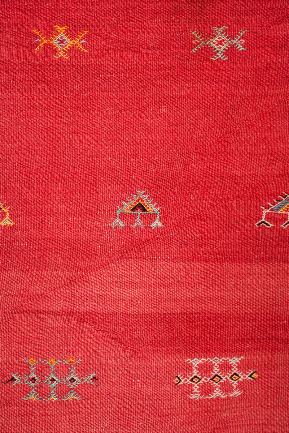 Vintage Moroccan Taznakht Kilim 5'2" X 3'8"