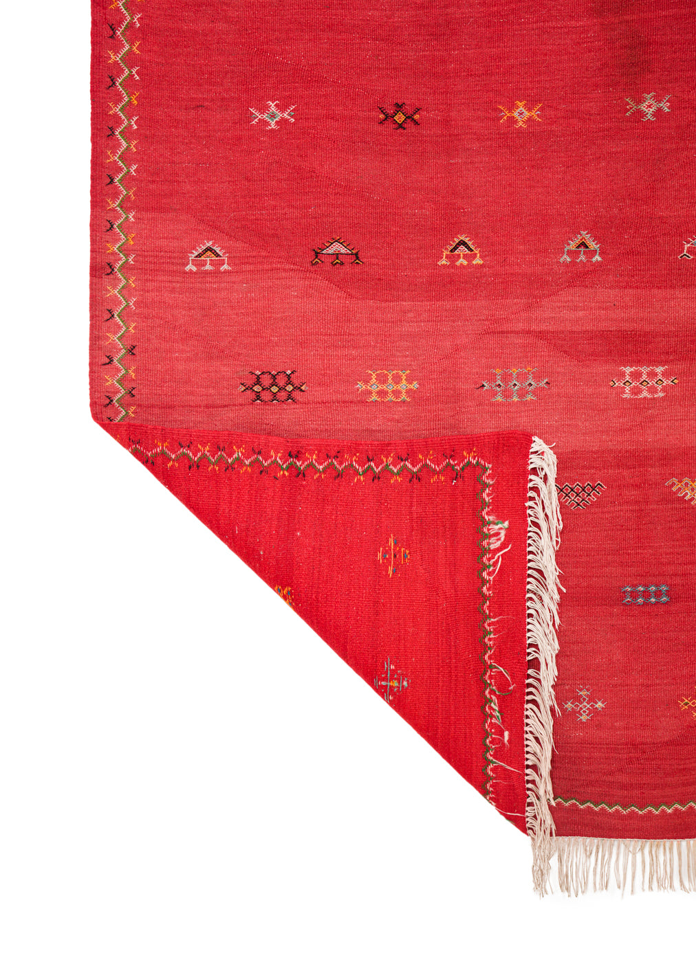 Vintage Moroccan Taznakht Kilim 5'2" X 3'8"