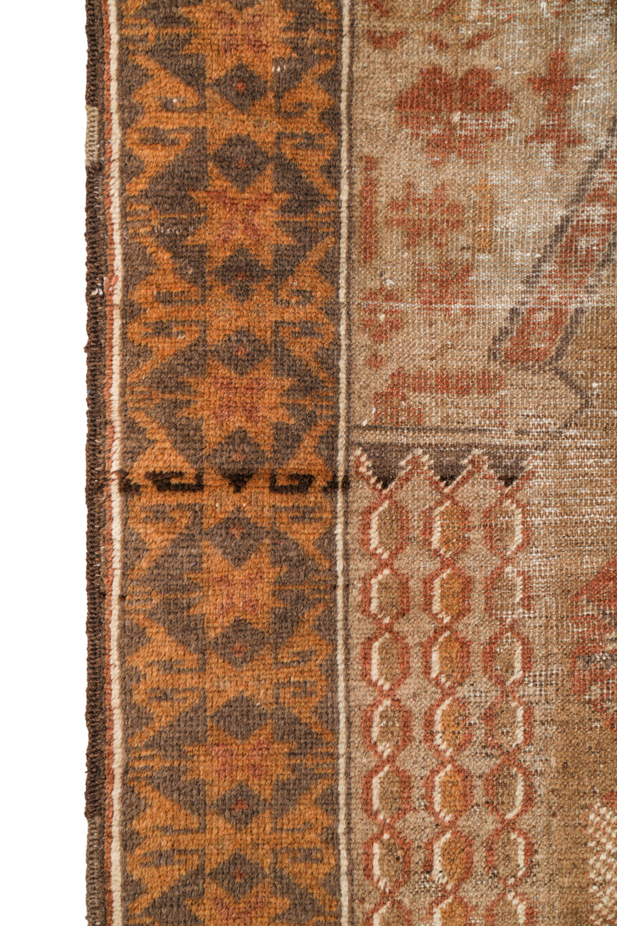 Vintage Baloch Rug 4'5" x 2'8"
