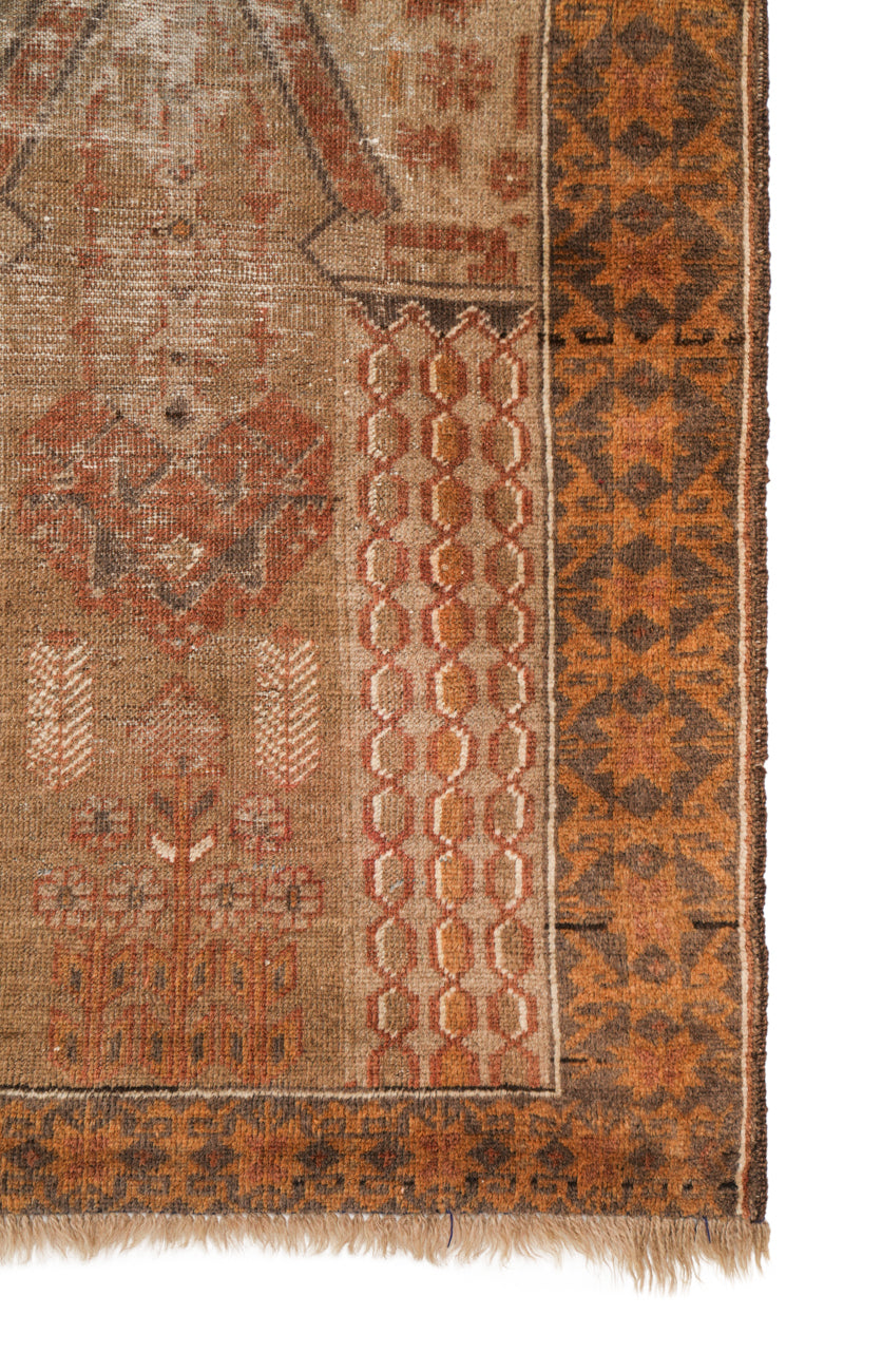 Vintage Baloch Rug 4'5" x 2'8"