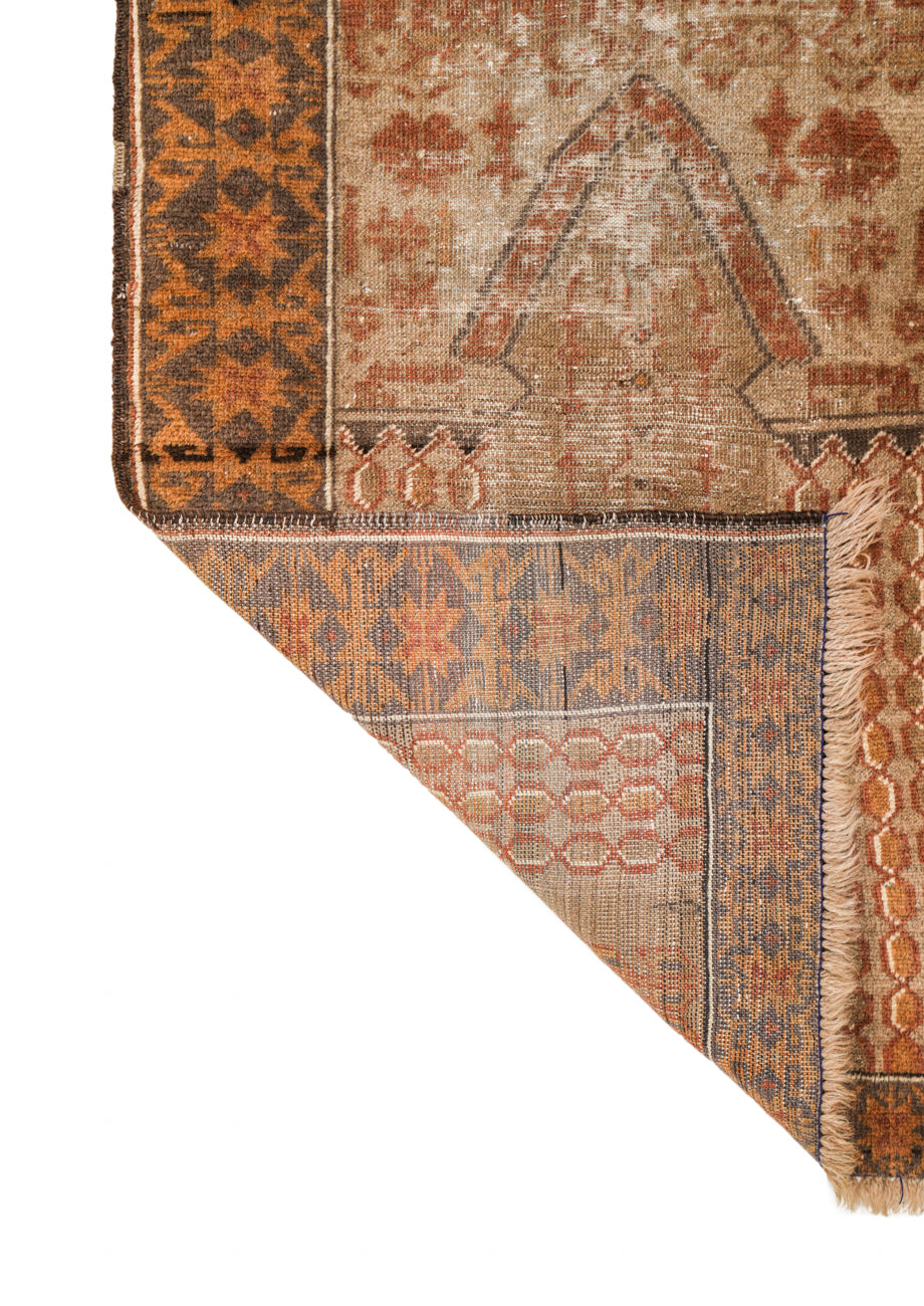 Vintage Baloch Rug 4'5" x 2'8"