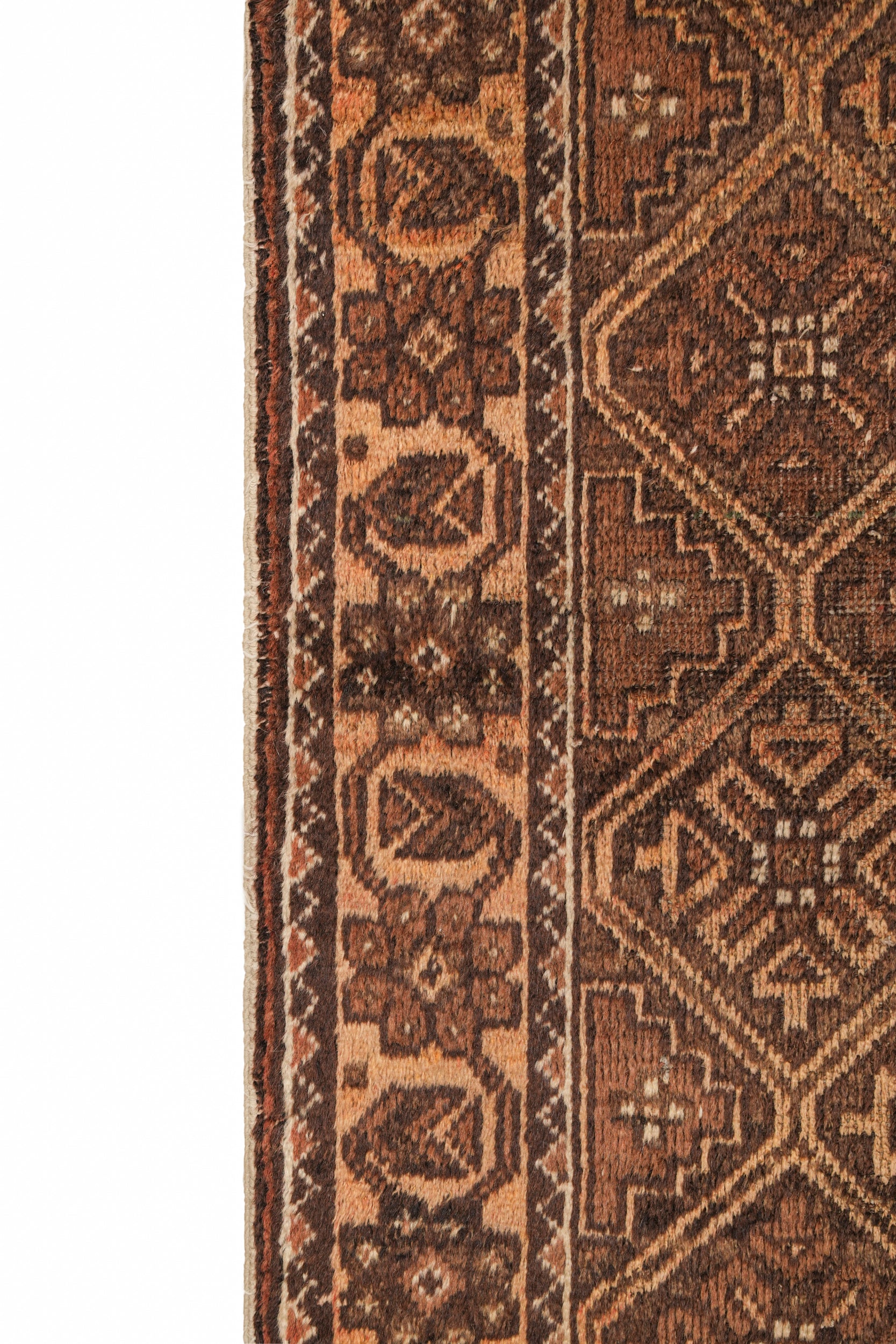 Vintage Baloch Rug 4'10" x 2'8"