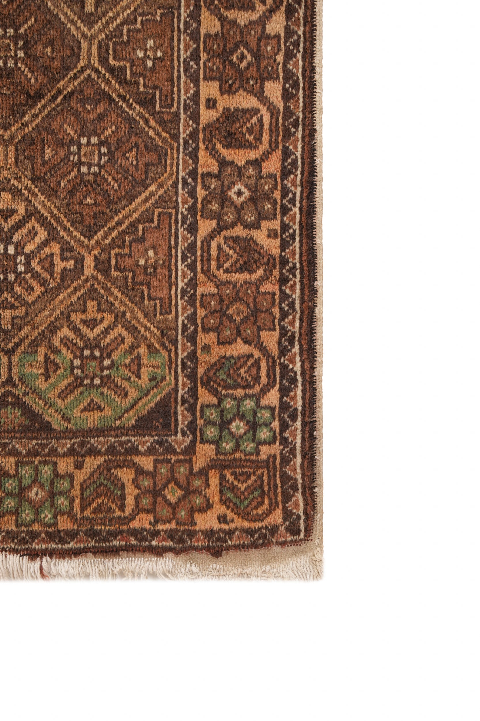 Vintage Baloch Rug 4'10" x 2'8"