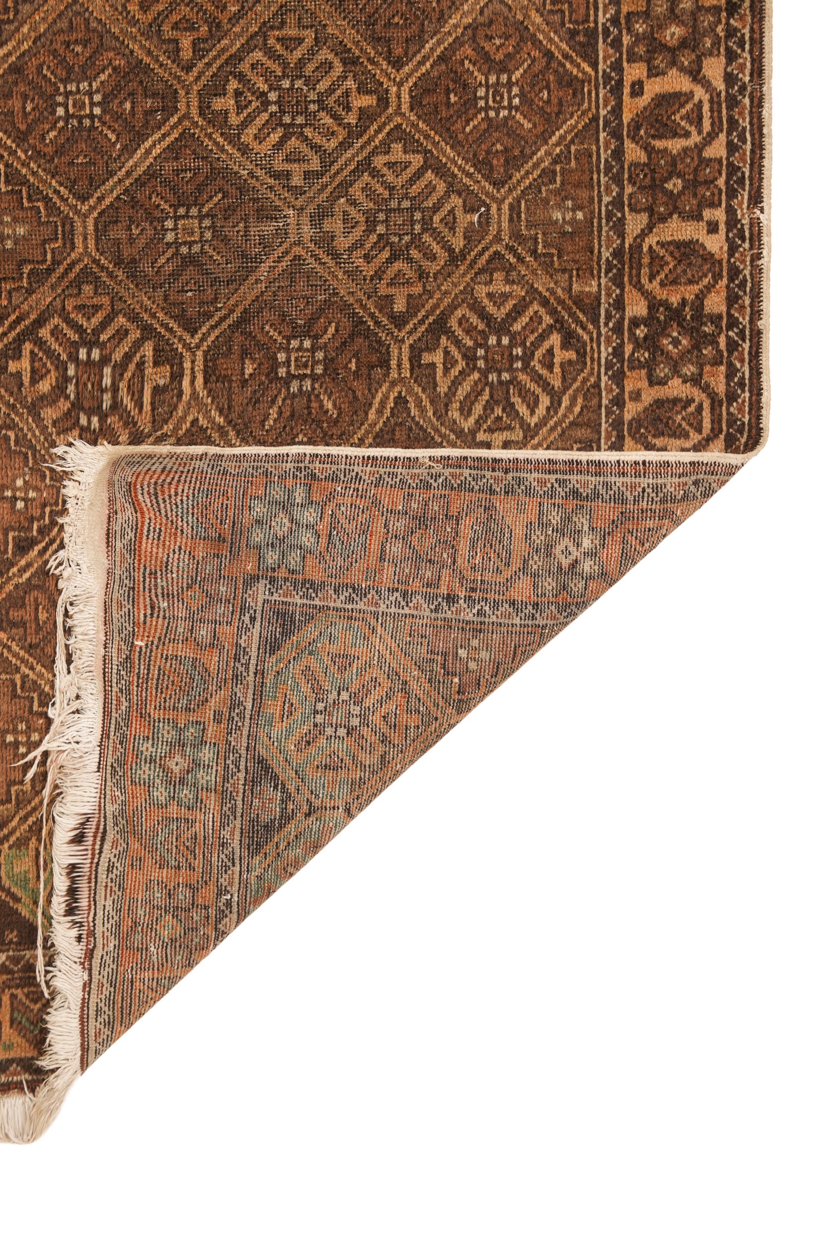 Vintage Baloch Rug 4'10" x 2'8"