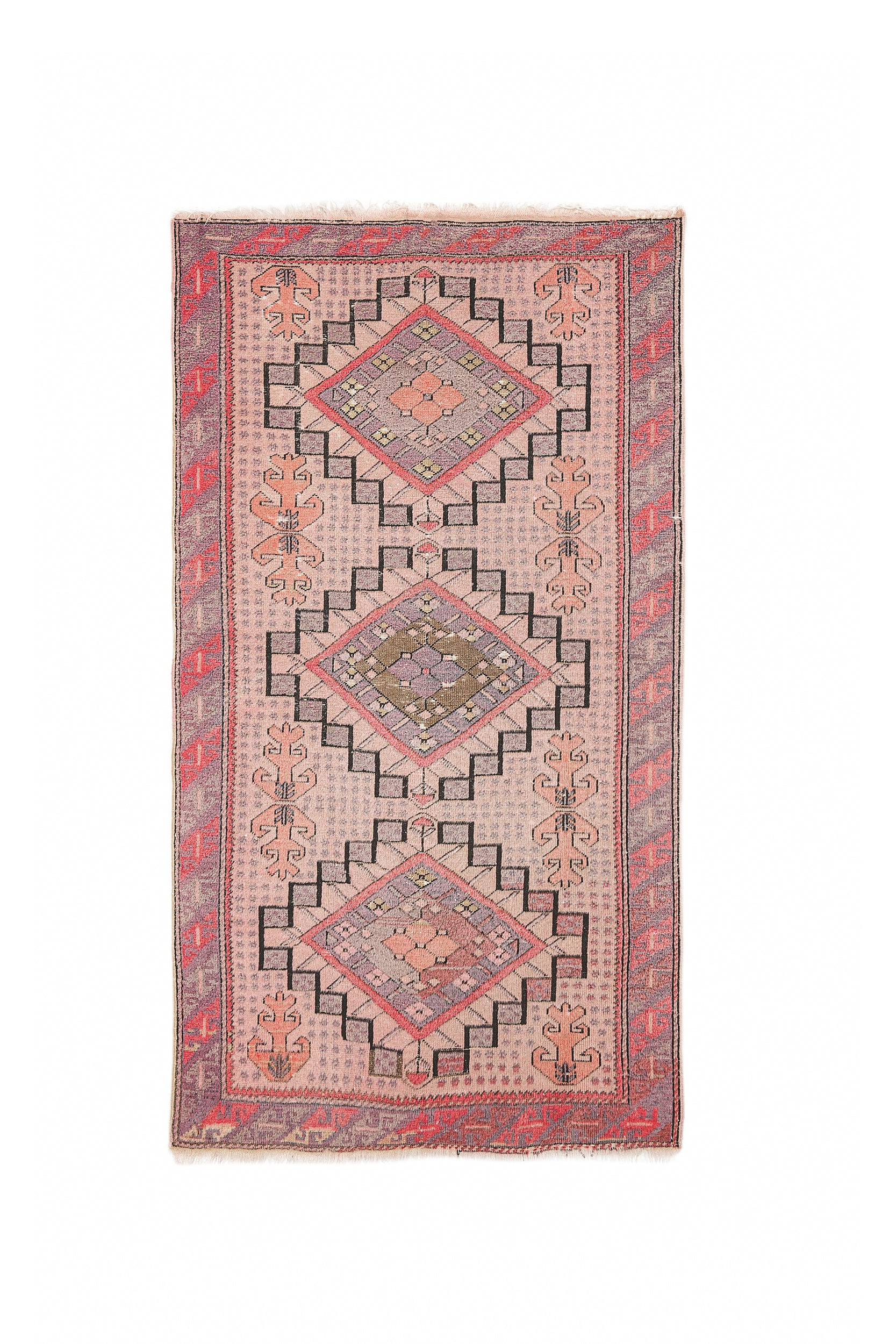 Vintage Caucasian Shirvan Rug 5'7" x 3'2"