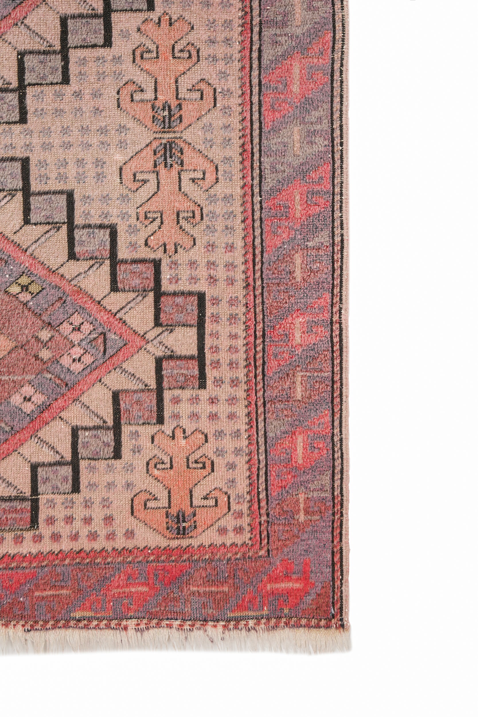 Vintage Caucasian Shirvan Rug 5'7" x 3'2"